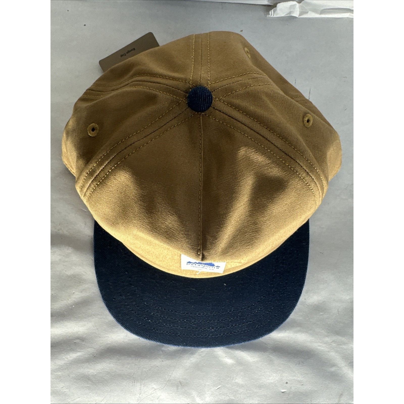 Patagonia Patagonia Range Cap Hat Snapback Flat Bill Duck Canvas Brown Size ONE SIZE - 9 Thumbnail