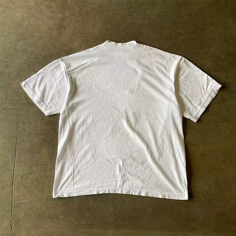 Japanese Brand × Vintage Street washed retro trend potato soup print t-shirt Size US M / EU 48-50 / 2 - 2 Thumbnail