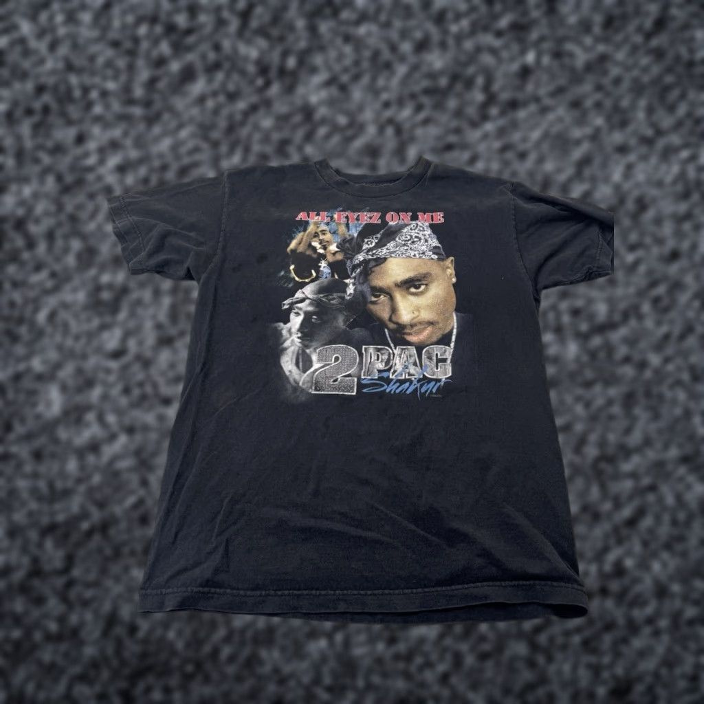 Bravado Tupac All Eyes On Me Rap T Shirt Adult Medium Black Short Sleeve Mens M Hip Hop Music Retro Bravado Size US M / EU 48-50 / 2 - 1 Thumbnail