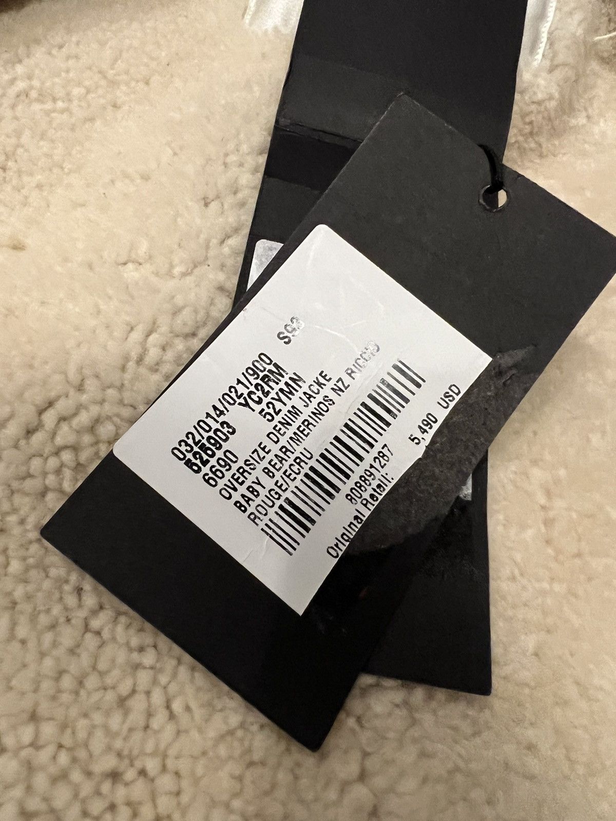 Saint Laurent Paris Saint Laurent men’s suede shearling jacket. 52/L. $5900 Size US L / EU 52-54 / 3 - 7 Thumbnail