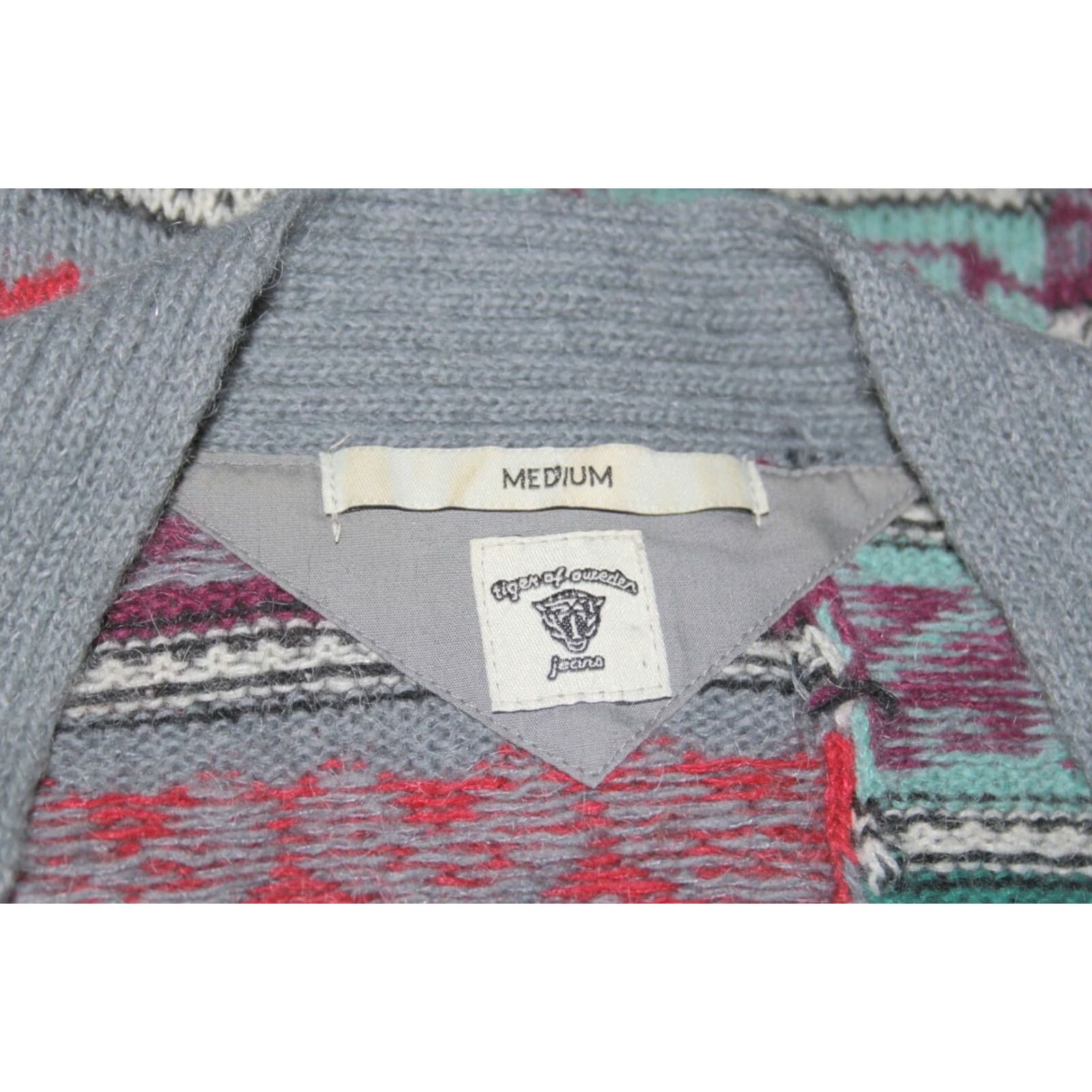 Tiger of Sweden Tiger of Sweden Cardigan Jumper Womens M Multicoloured Mohair V-Neck Size M / US 6-8 / IT 42-44 - 6 Thumbnail