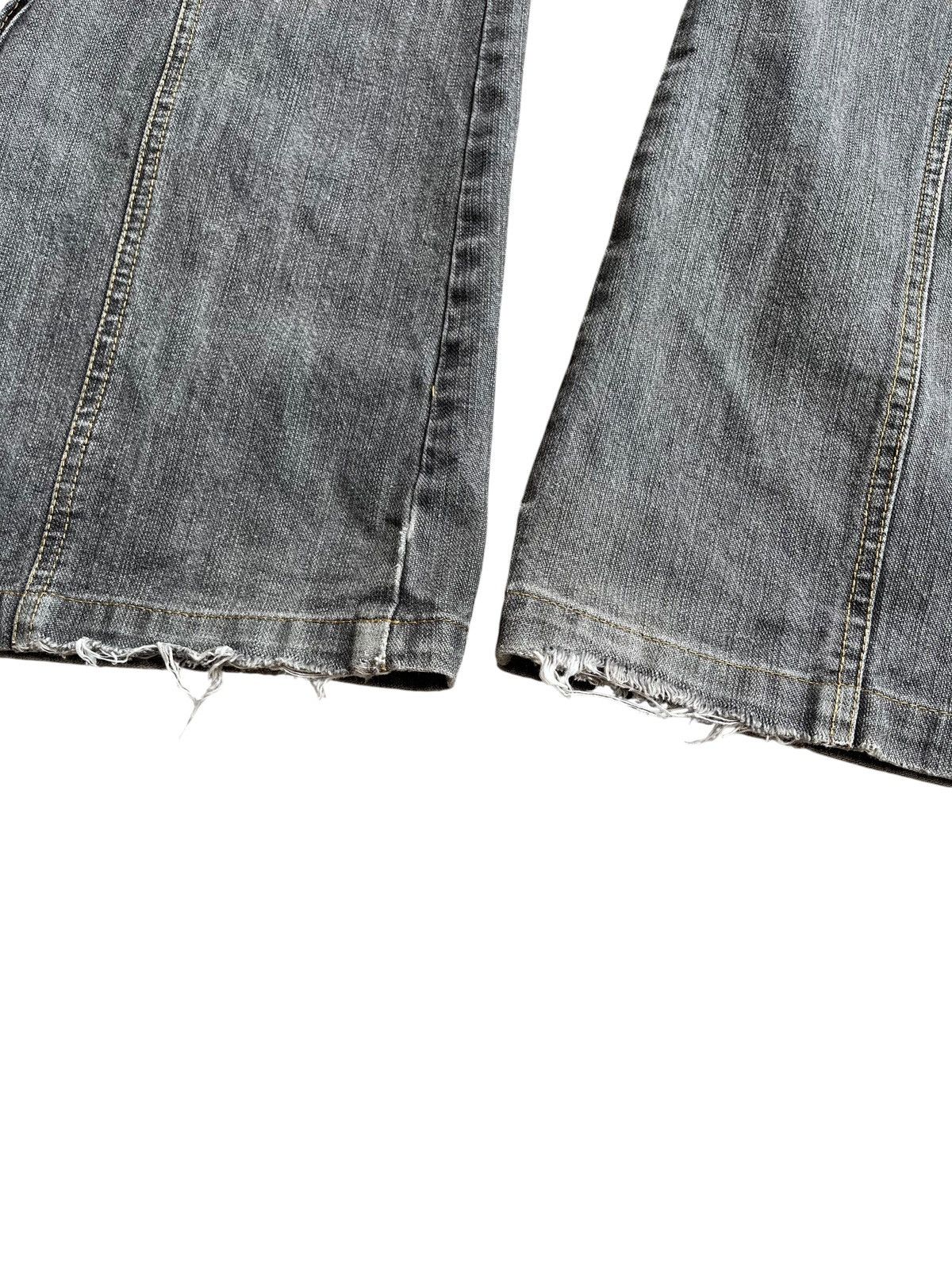 If Six Was Nine × Japanese Brand × Le Grande Bleu (L.G.B.) In the attic pocket zip distressed flared denim pants Size US 32 / EU 48 - 8 Thumbnail