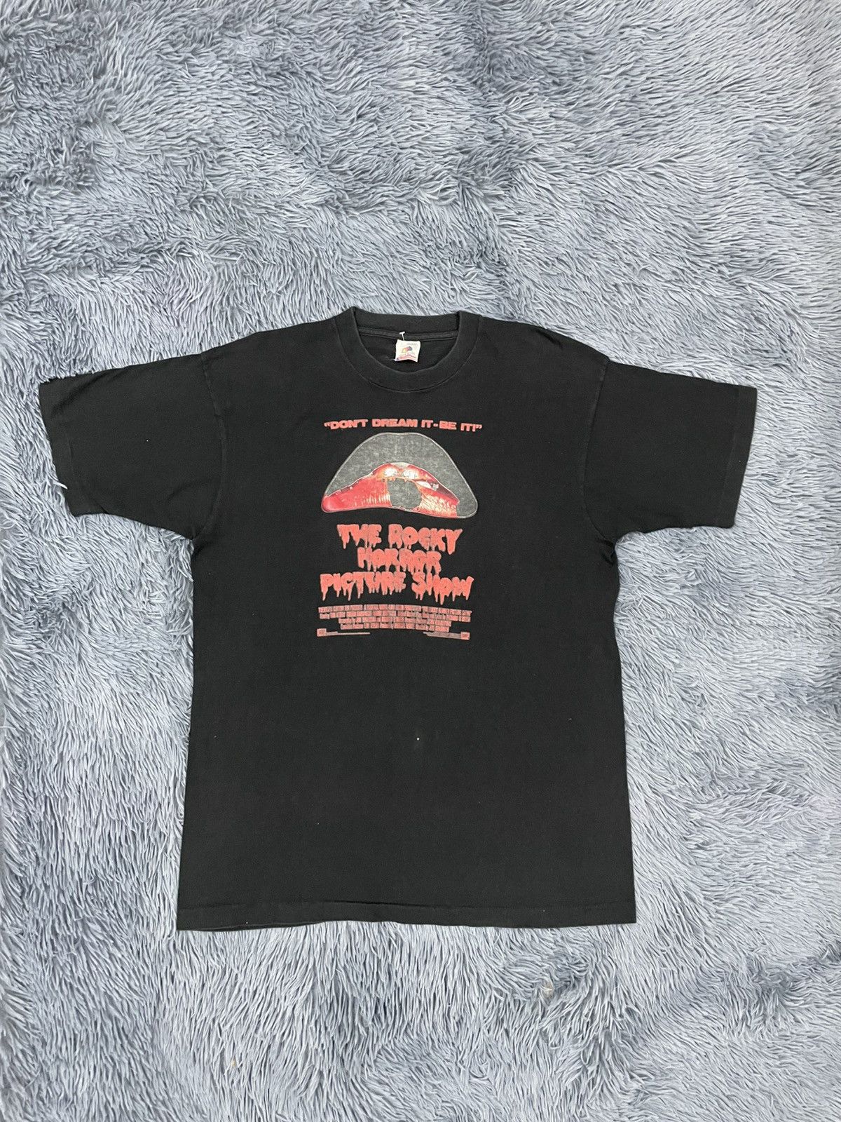 Vintage Vtg 90s The Rocky Horror Picture Show 1975 Tee Size US L / EU 52-54 / 3 - 1 Thumbnail