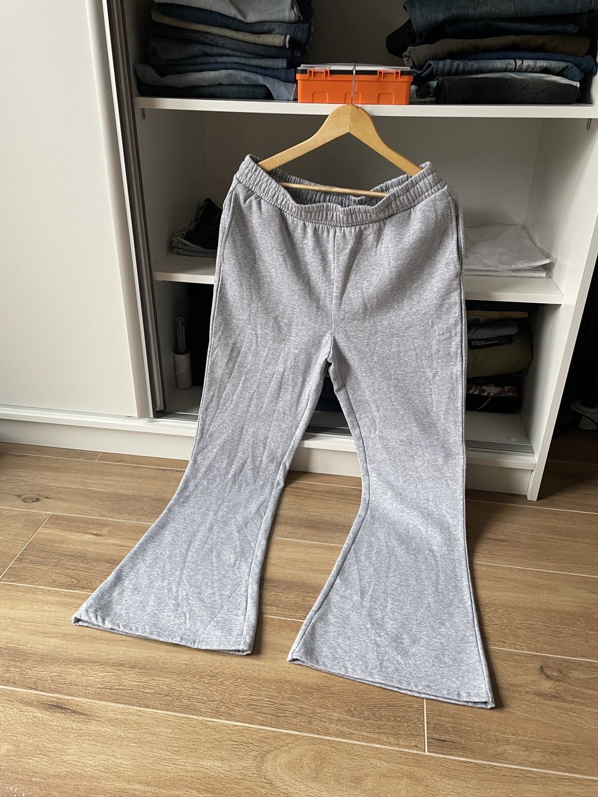 Other Flared Bootcut Y2k Basic Cotton Sweatpants Pants Swag Drip Size US 32 / EU 48 - 1 Thumbnail