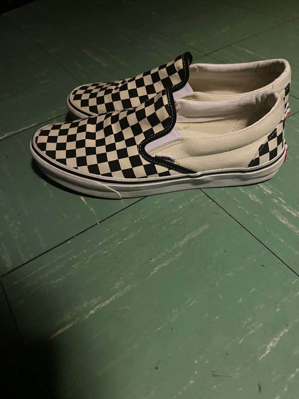 Vans Checkboard slip on vans Size US 11.5 / EU 44-45 - 2 Thumbnail