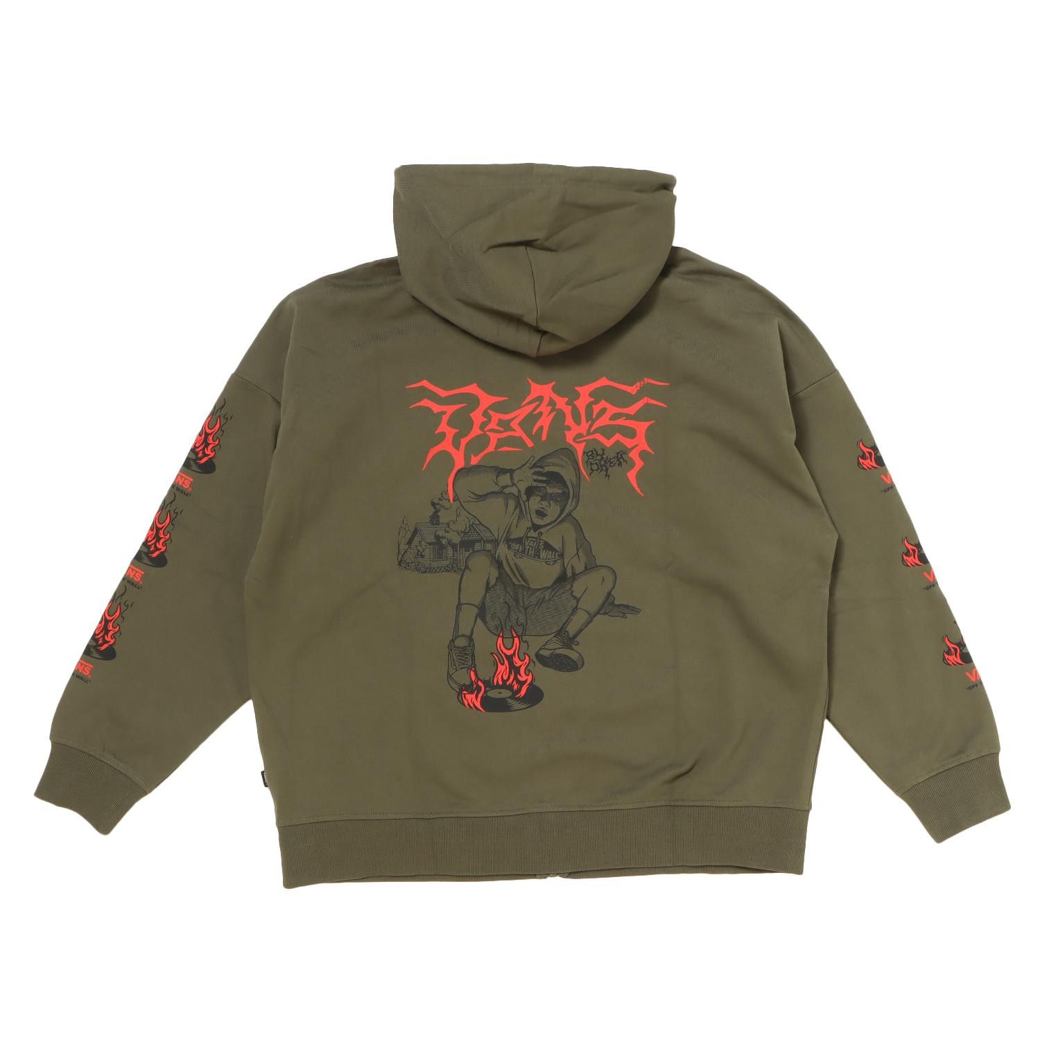 Vans Vans x Okeh hoodie Size US M / EU 48-50 / 2 - 2 Thumbnail