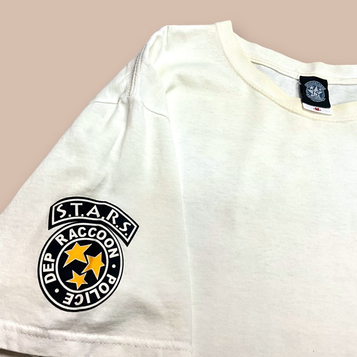 Playstation Resident Evil RPD STARS 15th Anniversary 1996-2011 Tee Size US M / EU 48-50 / 2 - 6 Thumbnail