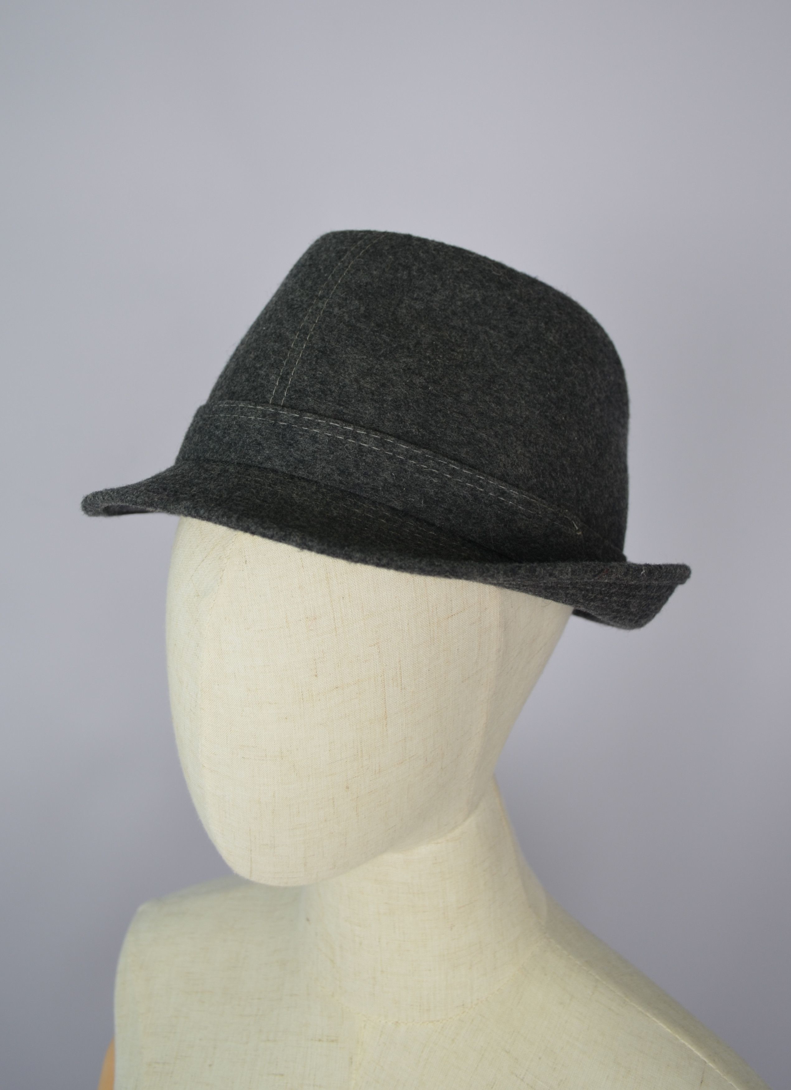 Man Made In Australia Womens Anton Pichler Graz Vintage Fedora Hat Felt Bavarian Size ONE SIZE - 7 Thumbnail