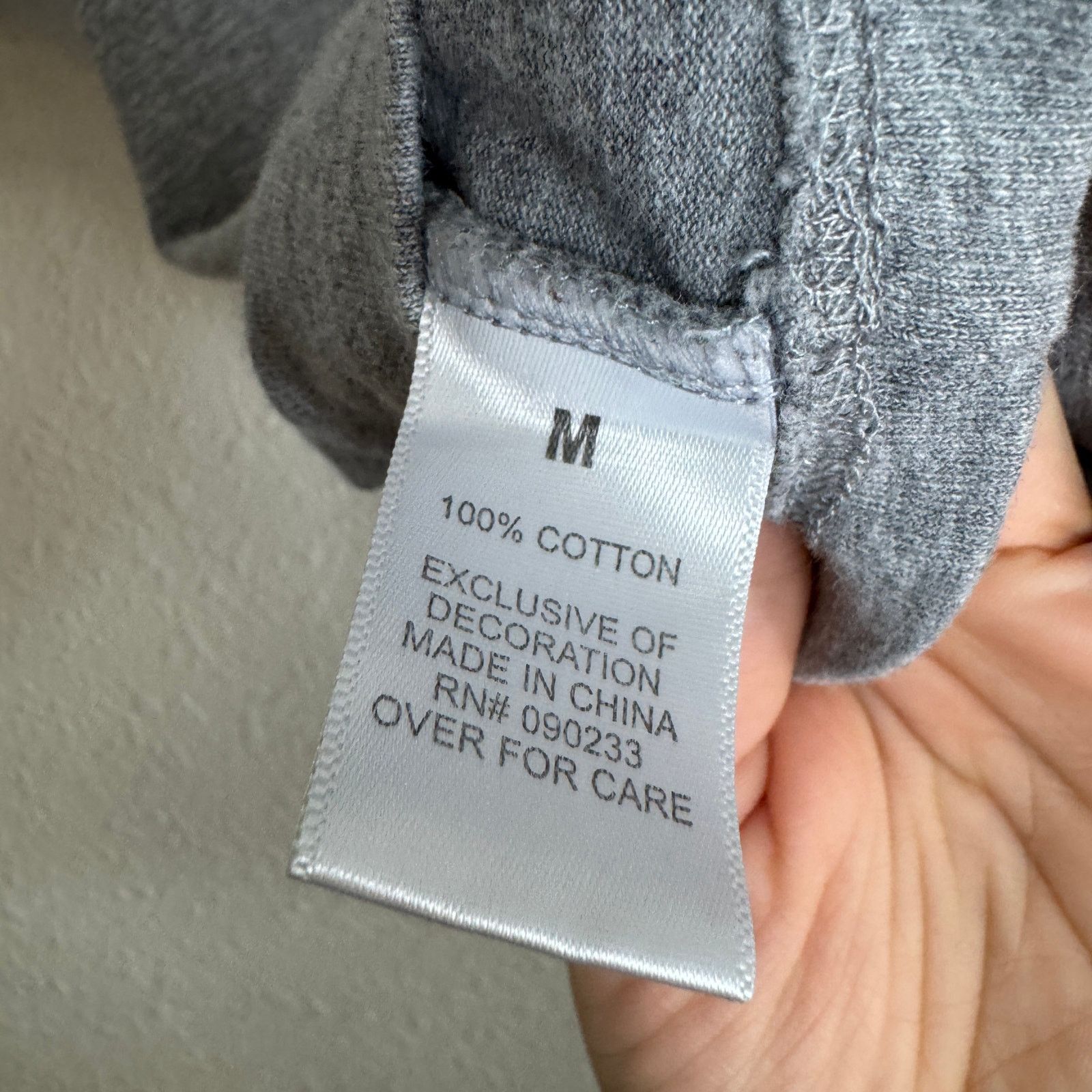Essentials ESSENTIALS Fear of God Gray T-Shirt Size Medium Size US M / EU 48-50 / 2 - 6 Thumbnail