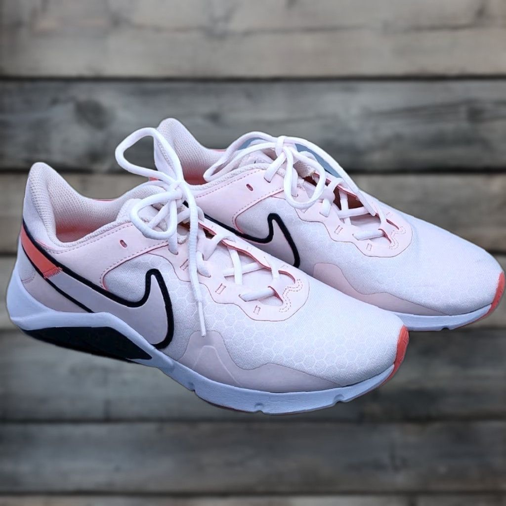 Nike Nike Legend Essential 2 Athletic Sneakers Women's Size 8.5 Light Soft Pink Lace Up Comfort Breathable 2022 Size US 9 / IT 39 - 1 Thumbnail