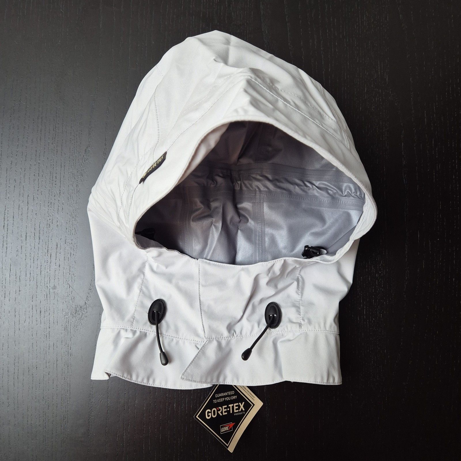 Palace Palace Gore-Tex 3L Showerman Hood Cloud Grey S/M New SS25 Size ONE SIZE - 9 Thumbnail