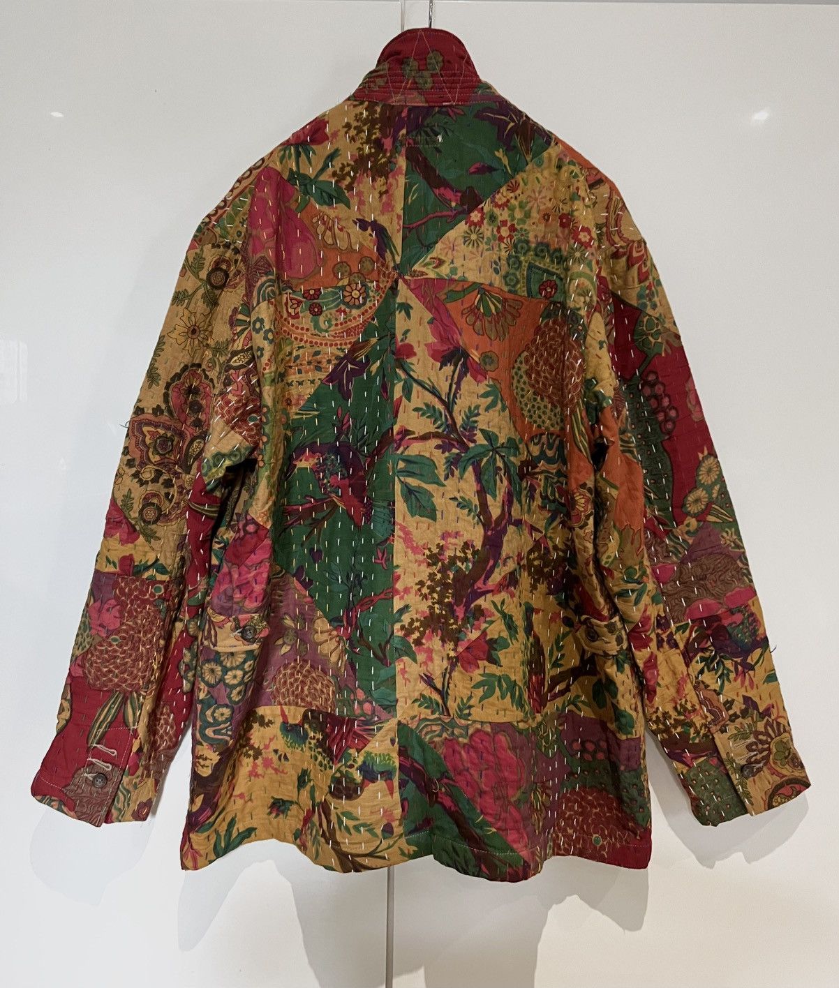 Engineered Garments Engineered Garments Sashiko Floral Patchwork Loiter Jacke Size US L / EU 52-54 / 3 - 2 Thumbnail