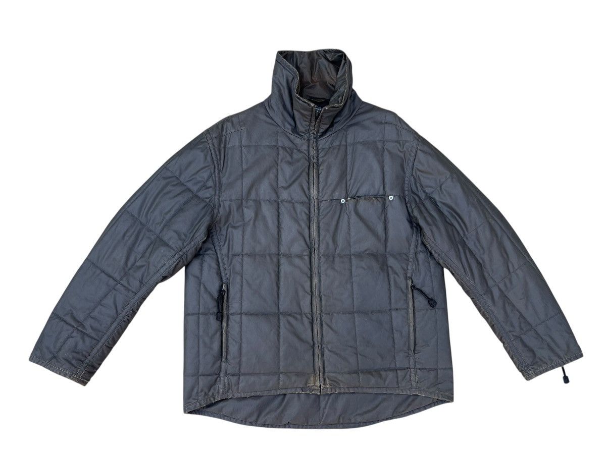 Levi's 2001 Levi’s Engineered Distress Fade Waxed Puffer Jacket Size US L / EU 52-54 / 3 - 1 Thumbnail