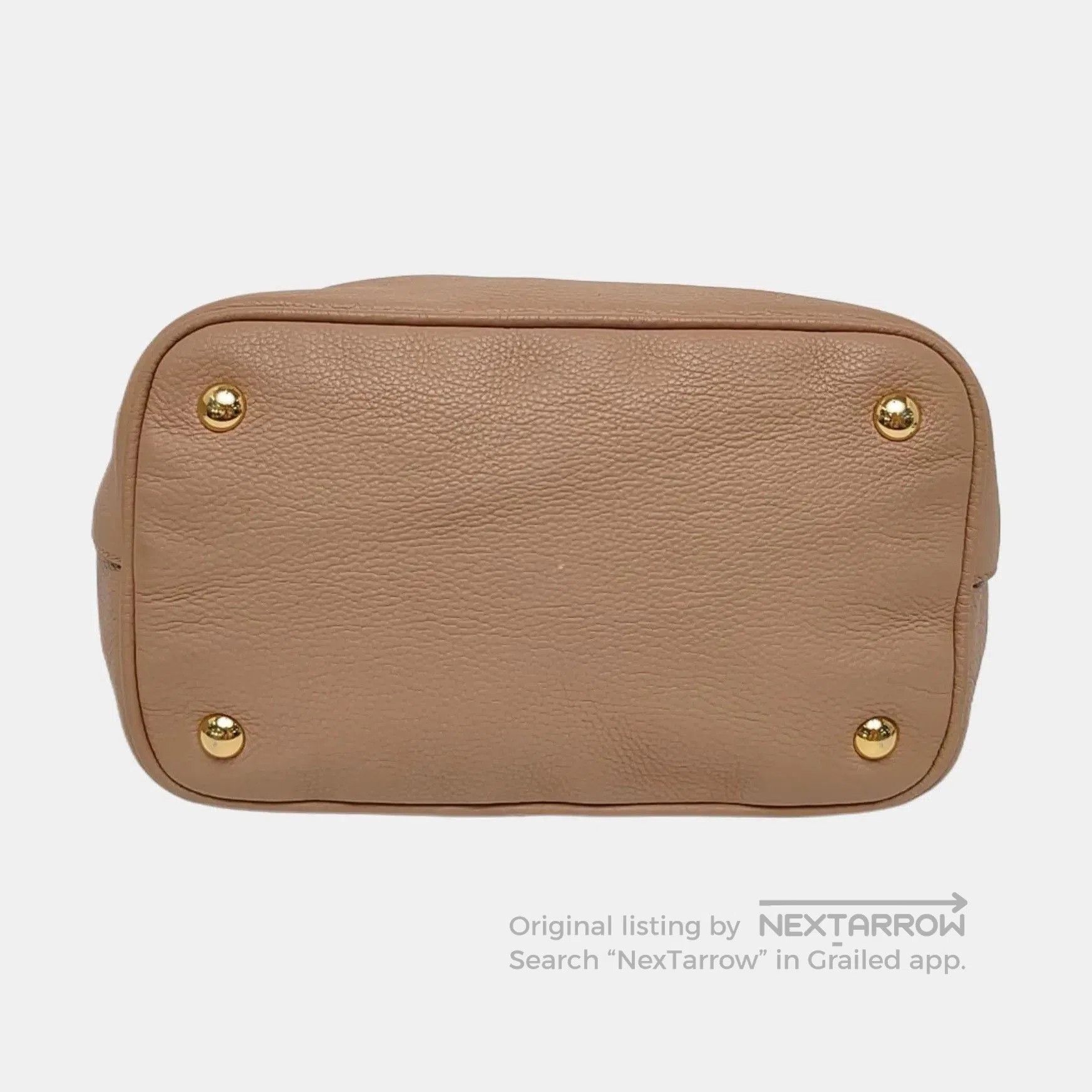 Miu Miu Miu Miu Beige Leather Shoulder Bag. Size ONE SIZE - 2 Thumbnail