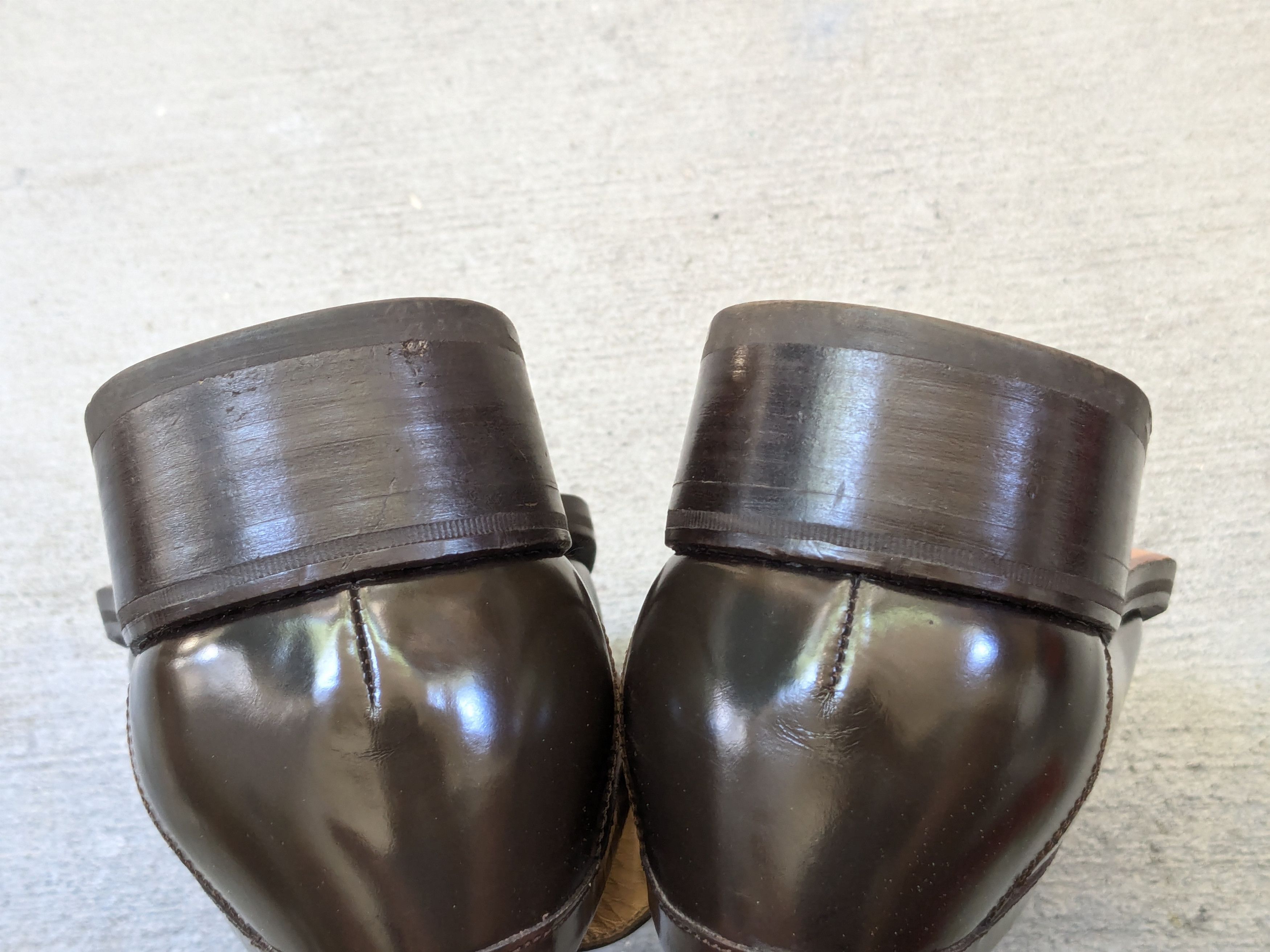 Gucci × Vintage Gucci Horsebit Loafers Brown 10 Slip Ons Snaffle Leather Size US 10 / EU 43 - 14 Thumbnail