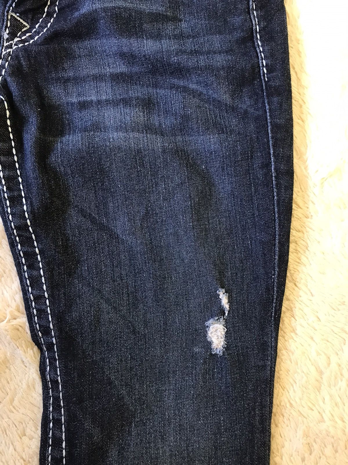 True Religion True Religion Made in USA Vintage Skinny Jeans Navy Size 27" / US 4 / IT 40 - 10 Thumbnail