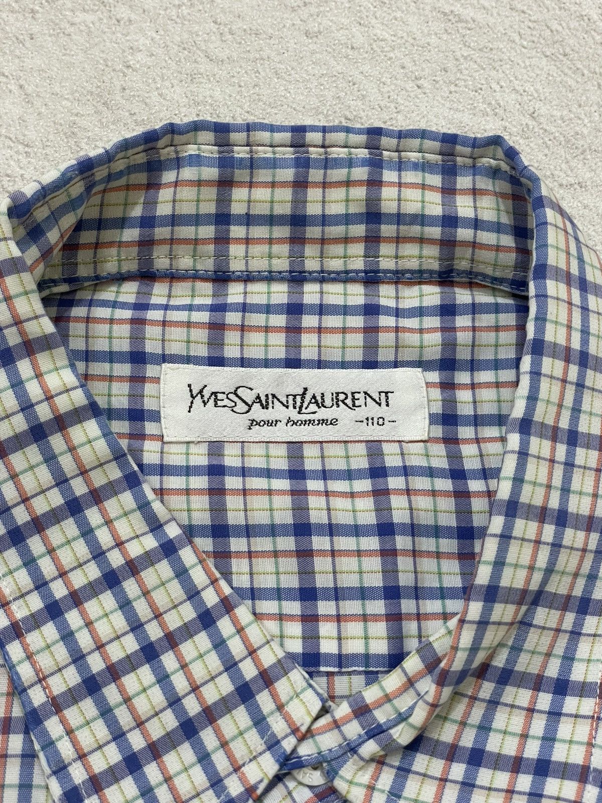 Yves Saint Laurent 2000s YSL Shirt Plaid Vintage Hysteric y’s Ifsix Japan LGB Size US XXL / EU 58 / 5 - 4 Thumbnail