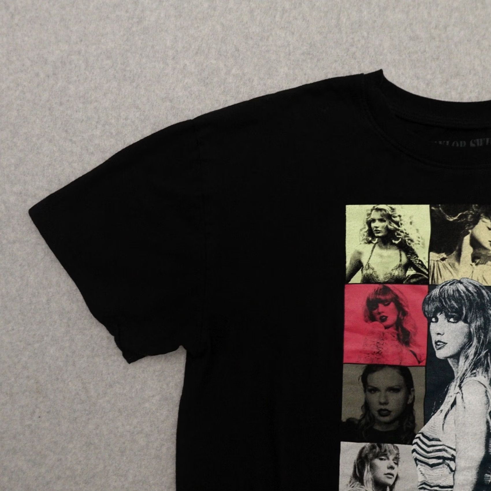 Vintage Taylor Swift T-Shirt Adult Large Black The Eras Tour 2023 Official Merchandise Size US L / EU 52-54 / 3 - 7 Thumbnail