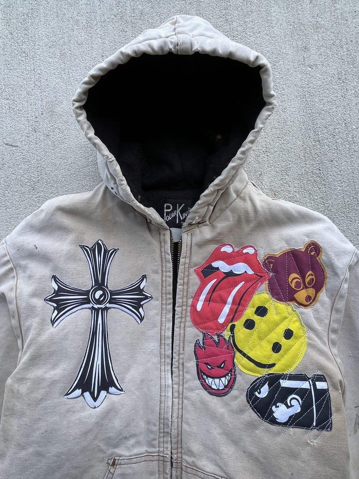 Vintage Vintage Boxy Reworked Carhartt Style Work Jacket Size US M / EU 48-50 / 2 - 3 Thumbnail