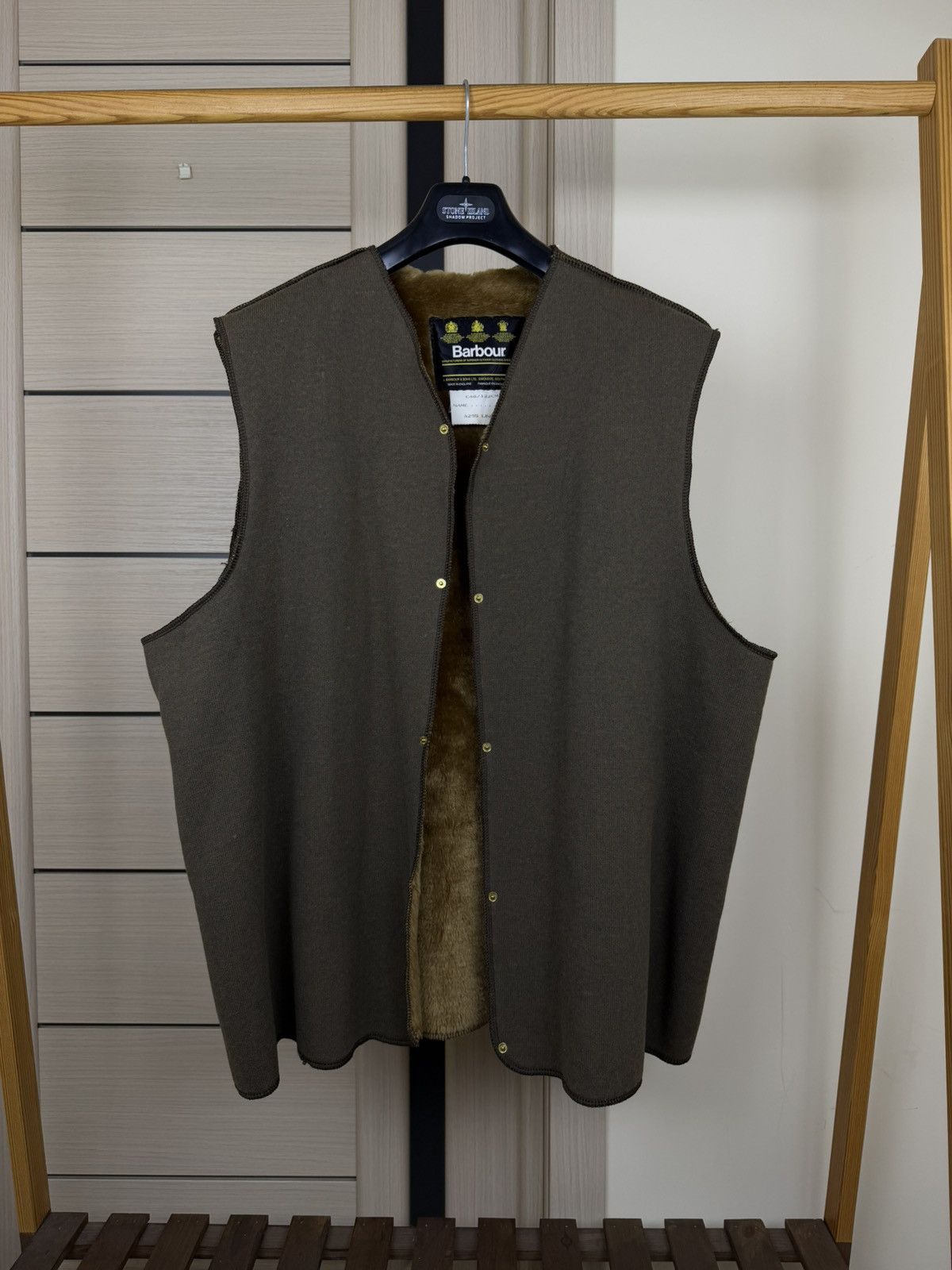 Barbour Barbour A297 Acrylic Lining Warm Pile Liner For Wax Jacket Size US XL / EU 56 / 4 - 1 Thumbnail