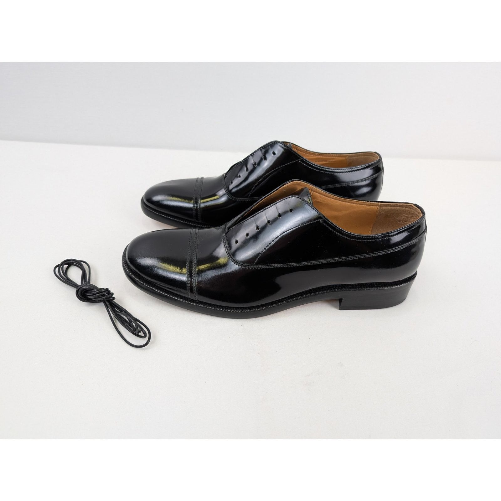 Maison Margiela o1rshd1 MMMKE Leather Shoe Boots in Black Size US 11 / EU 44 - 7 Thumbnail