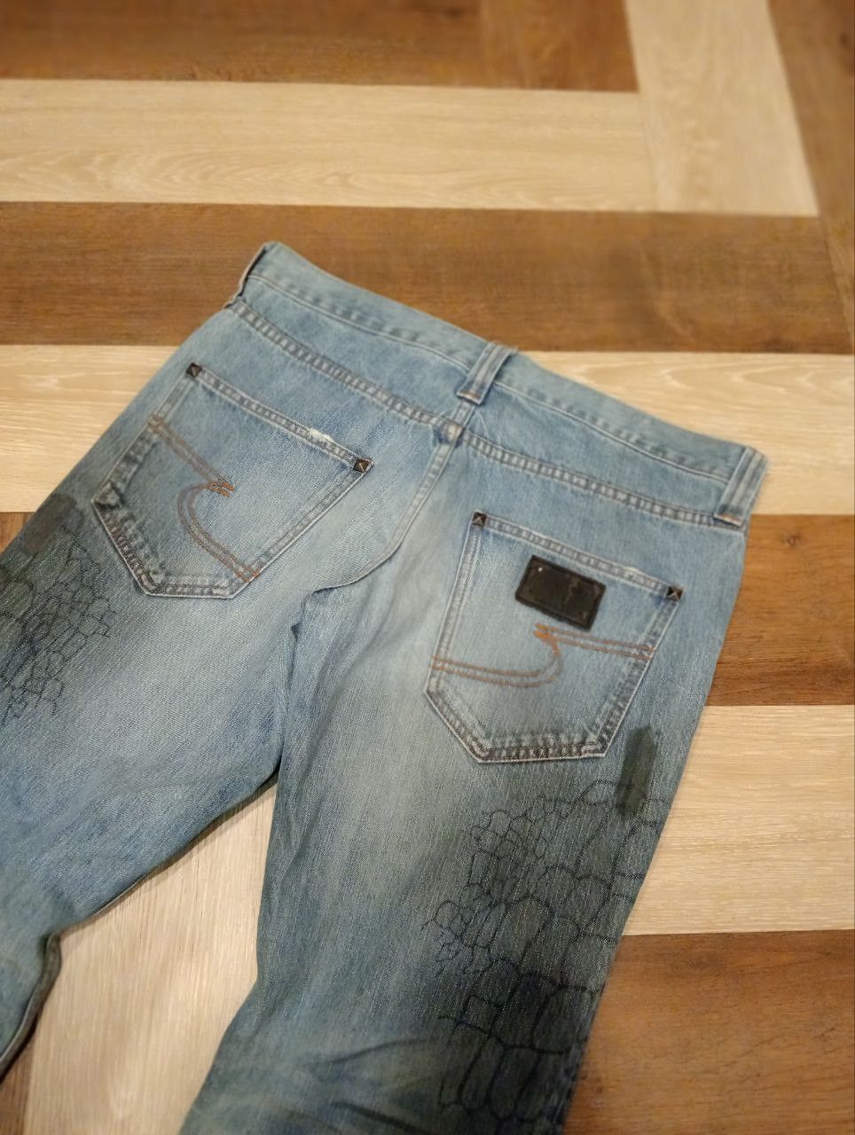 semanticdesign VINTAGE SEMANTIC DESIGN FLARE JEANS Size US 36 / EU 52 - 10 Thumbnail