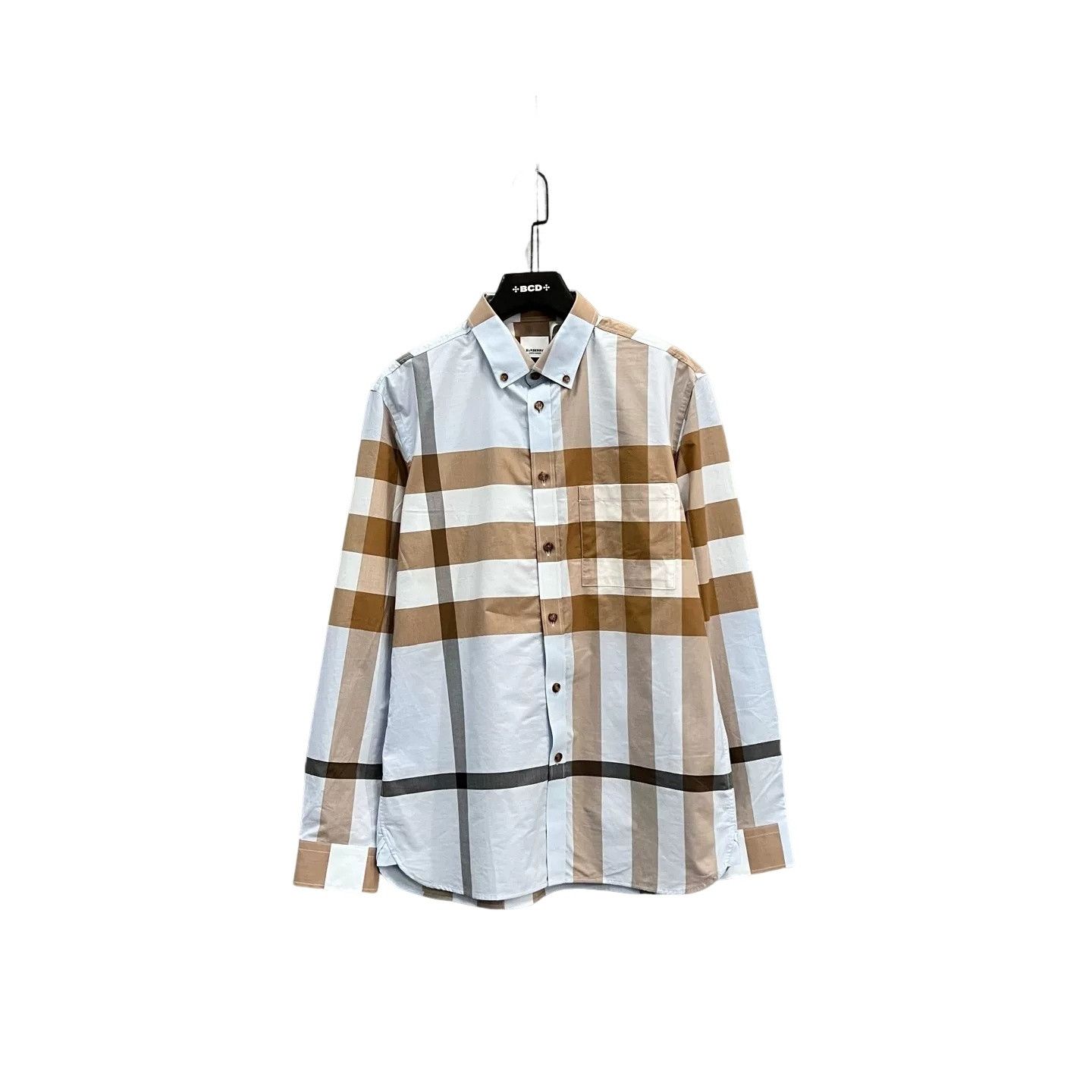 Burberry Burberry Colorblock Check Shirt Size L Size US L / EU 52-54 / 3 - 1 Thumbnail