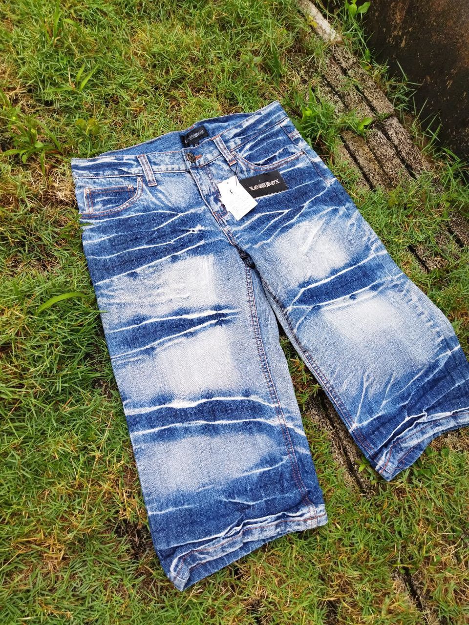 LOWBOX Lowbox Japan Distressed Look Shortpants Size US 33 - 3 Thumbnail