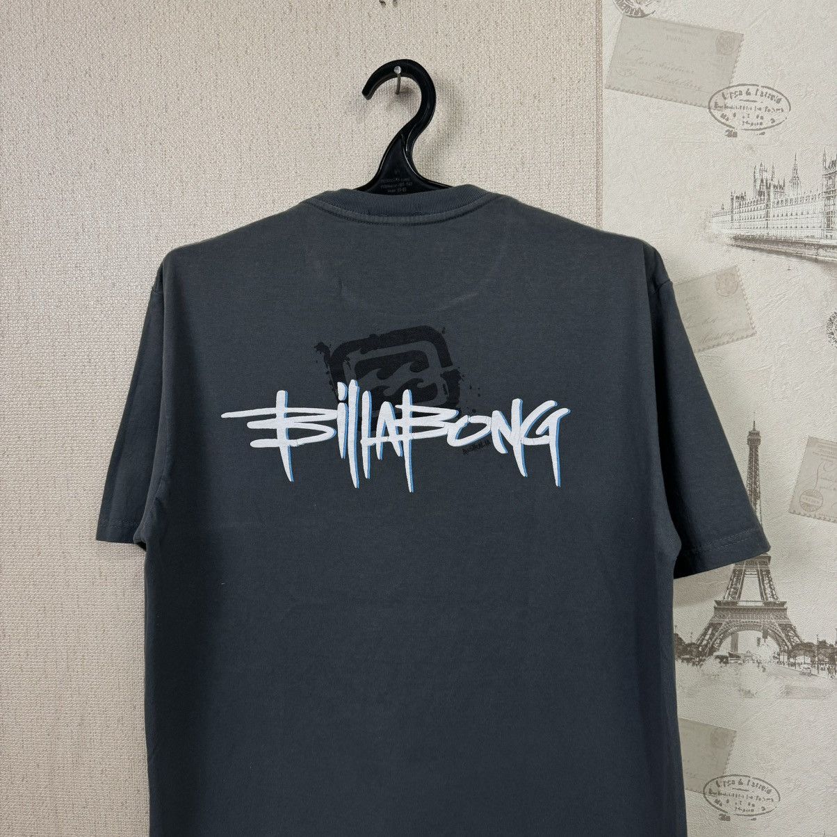 Billabong × Vintage Vintage 90’s Billabong Australia Surfboards Grey T shirt L Size US L / EU 52-54 / 3 - 14 Thumbnail