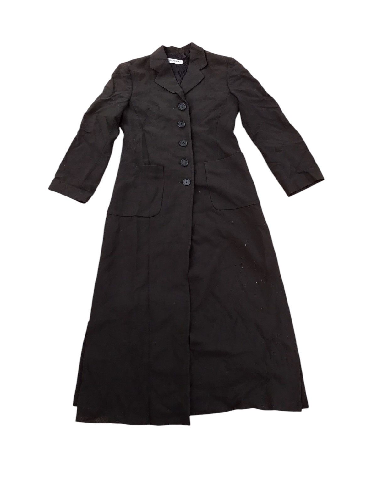 Emporio Armani VINTAGE EMPORIO ARMANI LONG JACKET MADE IN ITALY Size S / US 4 / IT 40 - 1 Thumbnail