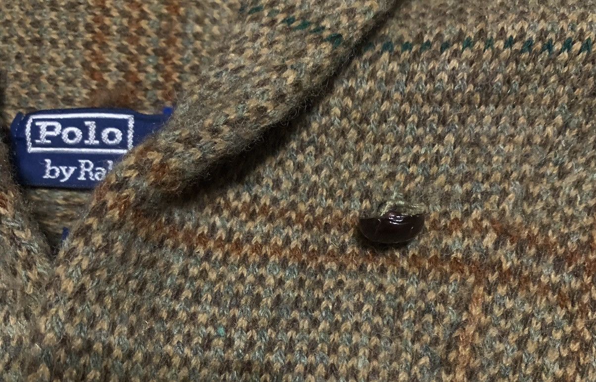 Polo Ralph Lauren Vintage Polo Ralph Lauren Wool Knit Jacket Size US M / EU 48-50 / 2 - 7 Thumbnail