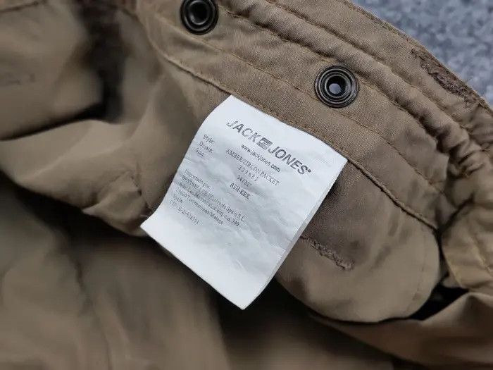 If Six Was Nine Vintage 90's Japan style Casual Cargo Pants Dragon Logo Size US 34 / EU 50 - 8 Thumbnail