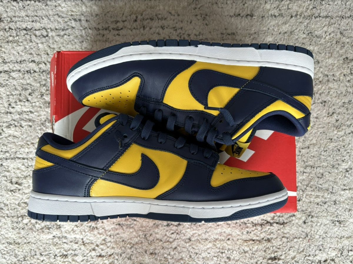 Nike Nike Dunk Low ‘Michigan’ (2021) Size US 11 / EU 44 - 2 Thumbnail