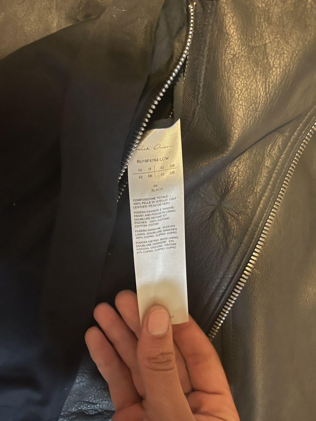 Rick Owens Rick Owens “Stooges Jacket” in black Size US L / EU 52-54 / 3 - 5 Thumbnail