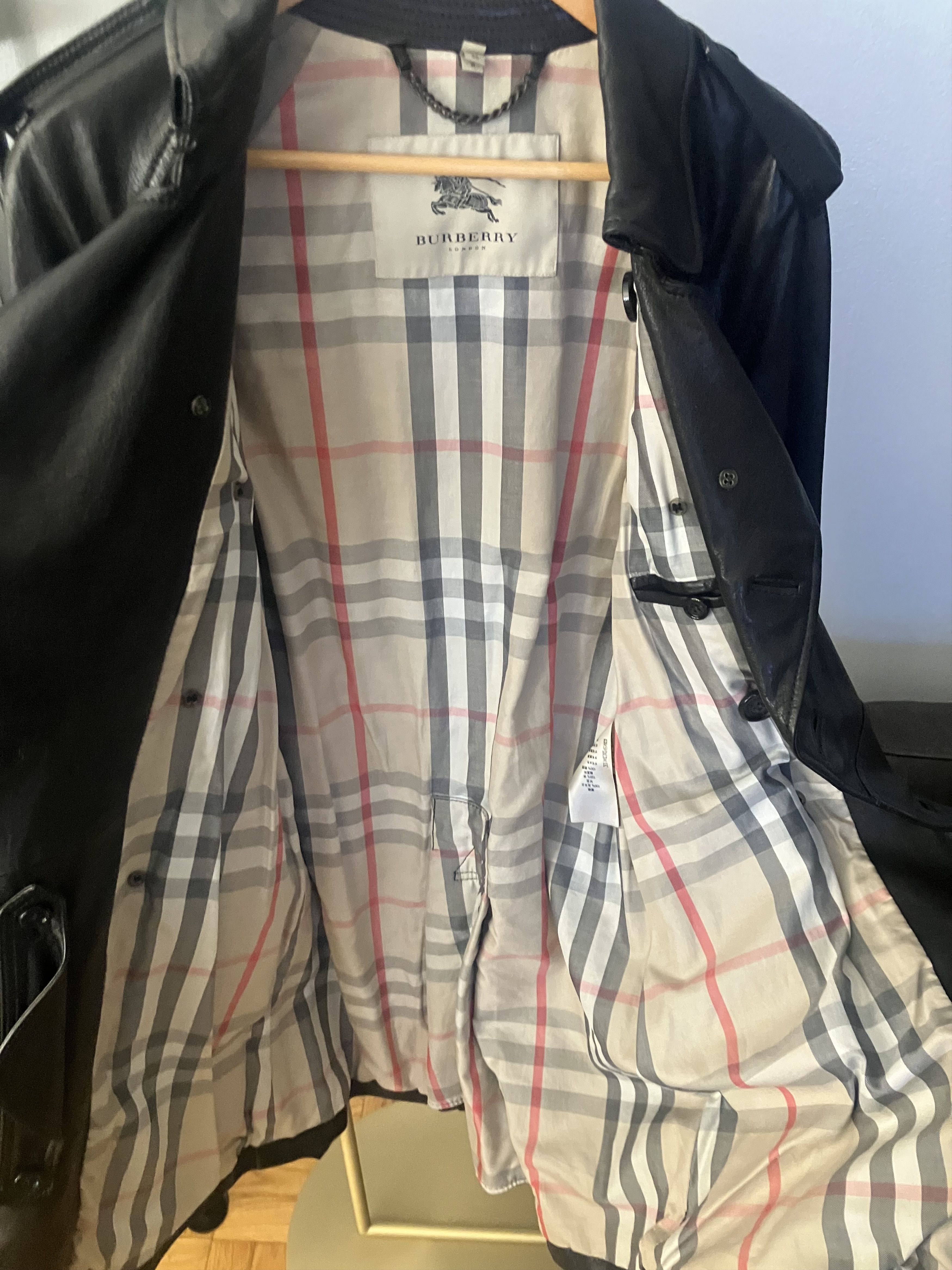 Burberry Burberry Leather Teench Coat Mid Length Size US M / EU 48-50 / 2 - 3 Thumbnail