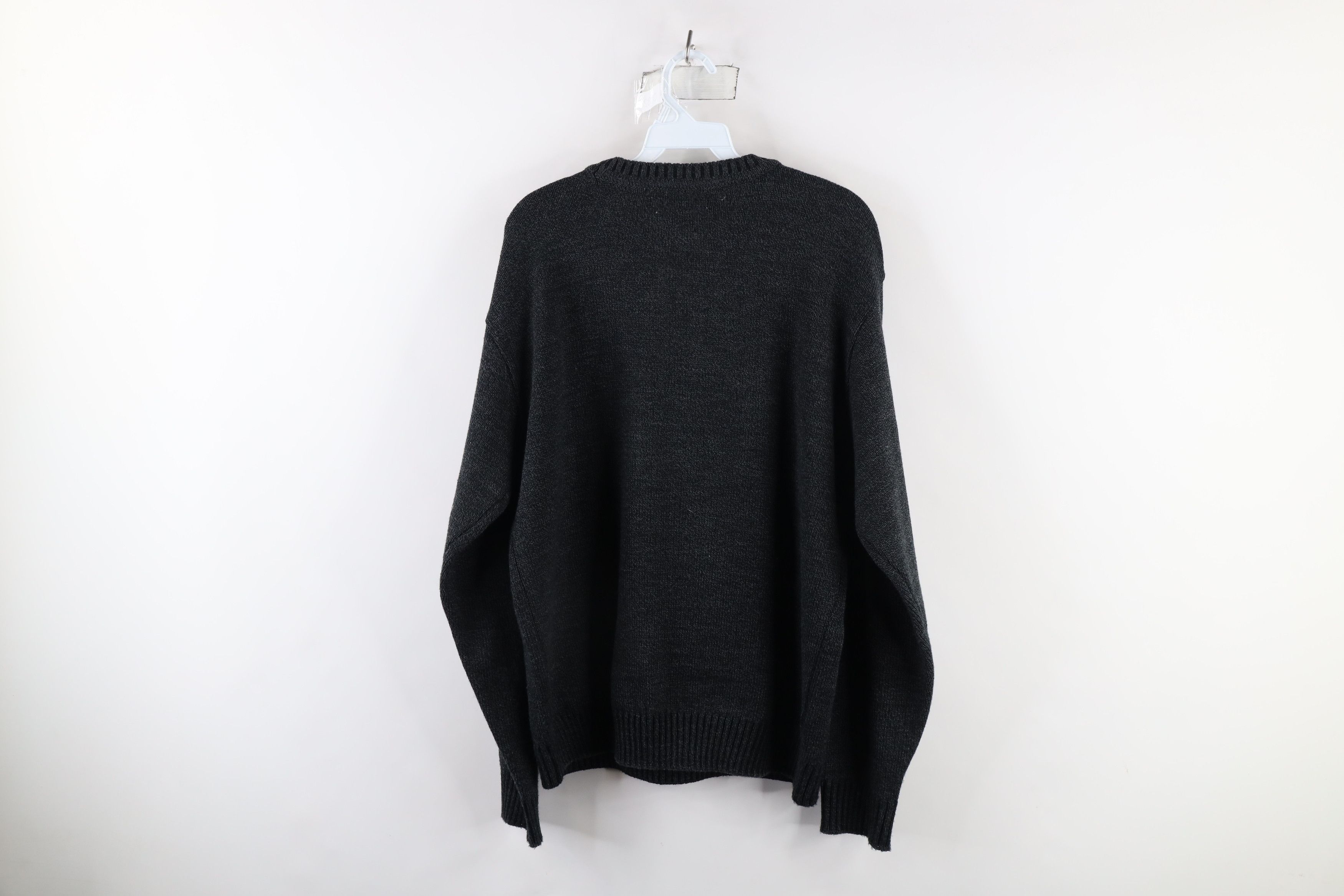 Vintage Vintage 90s Streetwear Geometric Knit Crewneck Dad Sweater Size US M / EU 48-50 / 2 - 7 Thumbnail