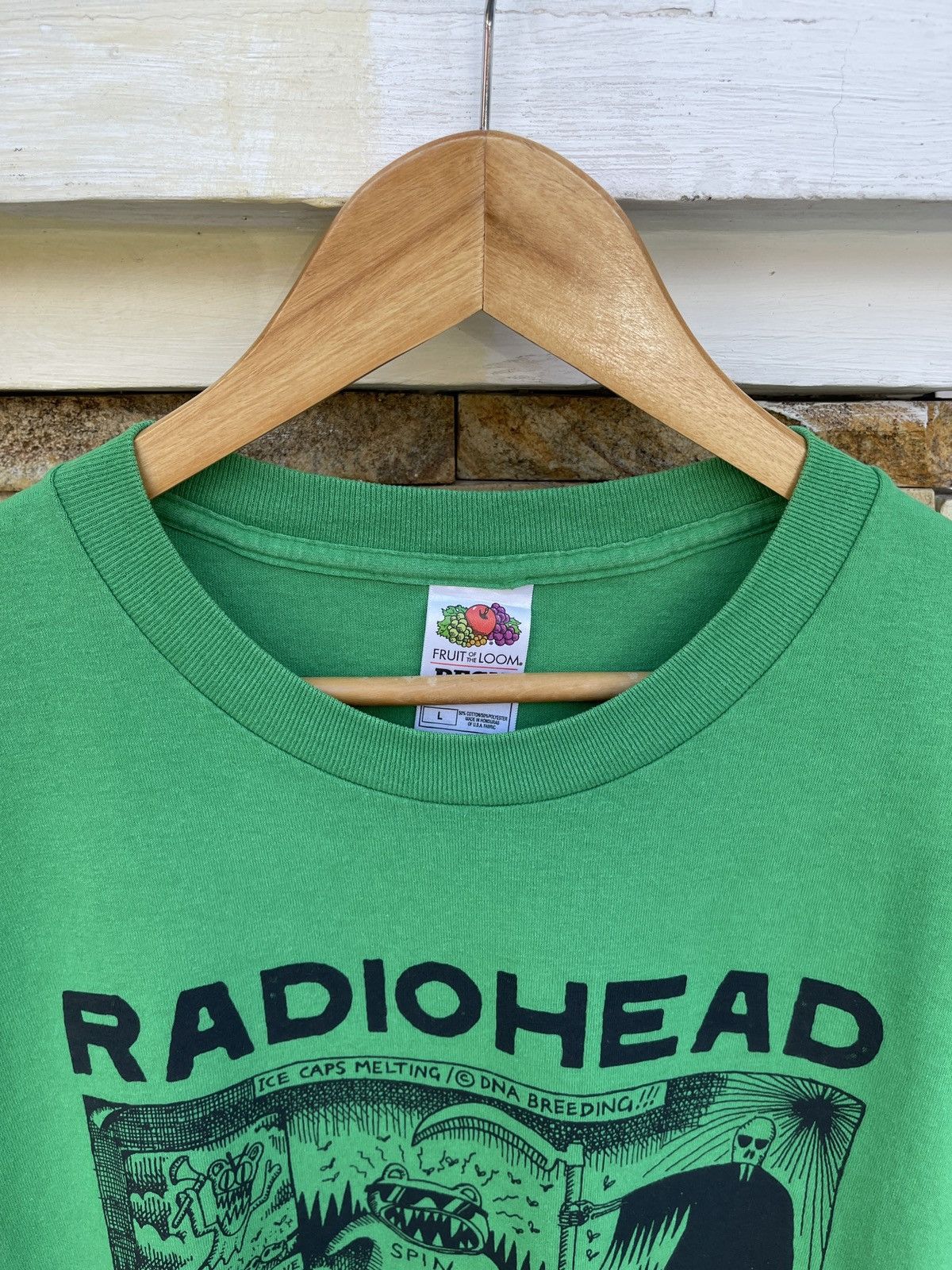 Band Tees Vintage’00s🔥Radio Head🔥Kid A and Amnesiac Album Art Tee Size US L / EU 52-54 / 3 - 11 Thumbnail
