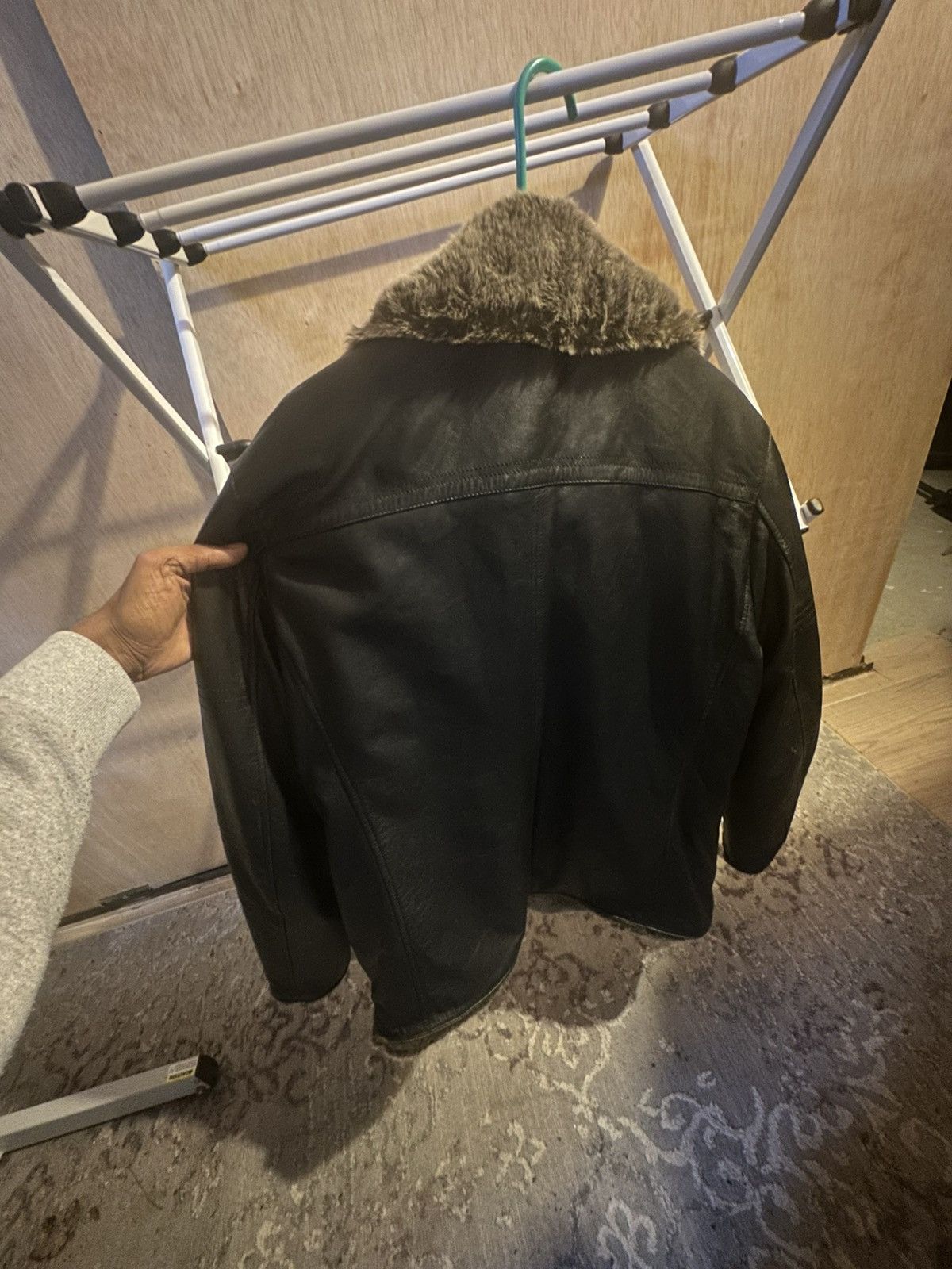 Other Vintage leather jacket Size US L / EU 52-54 / 3 - 3 Thumbnail