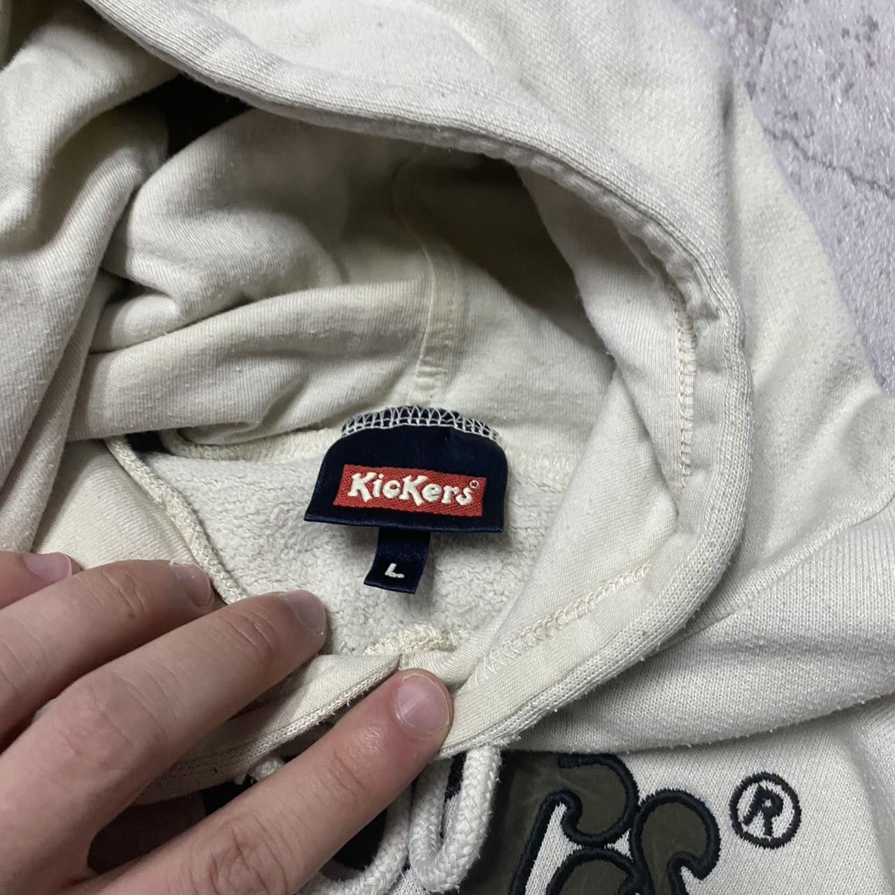 Kickers Kickers white and black hoodie Size US L / EU 52-54 / 3 - 5 Thumbnail
