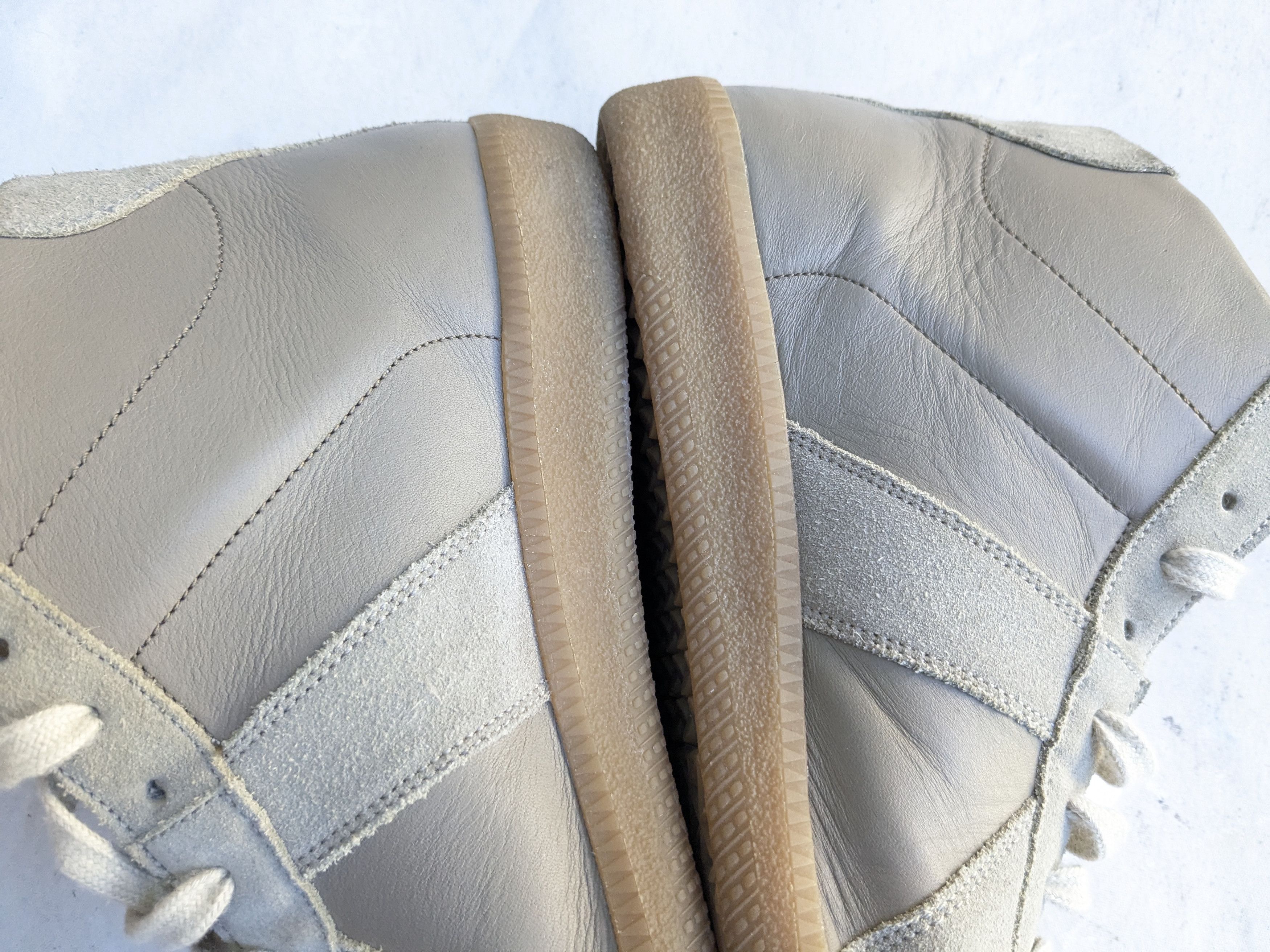 Maison Margiela Maison Margiela GAT Replica Gray 8 41 High Tops Size US 8 / EU 41 - 12 Thumbnail