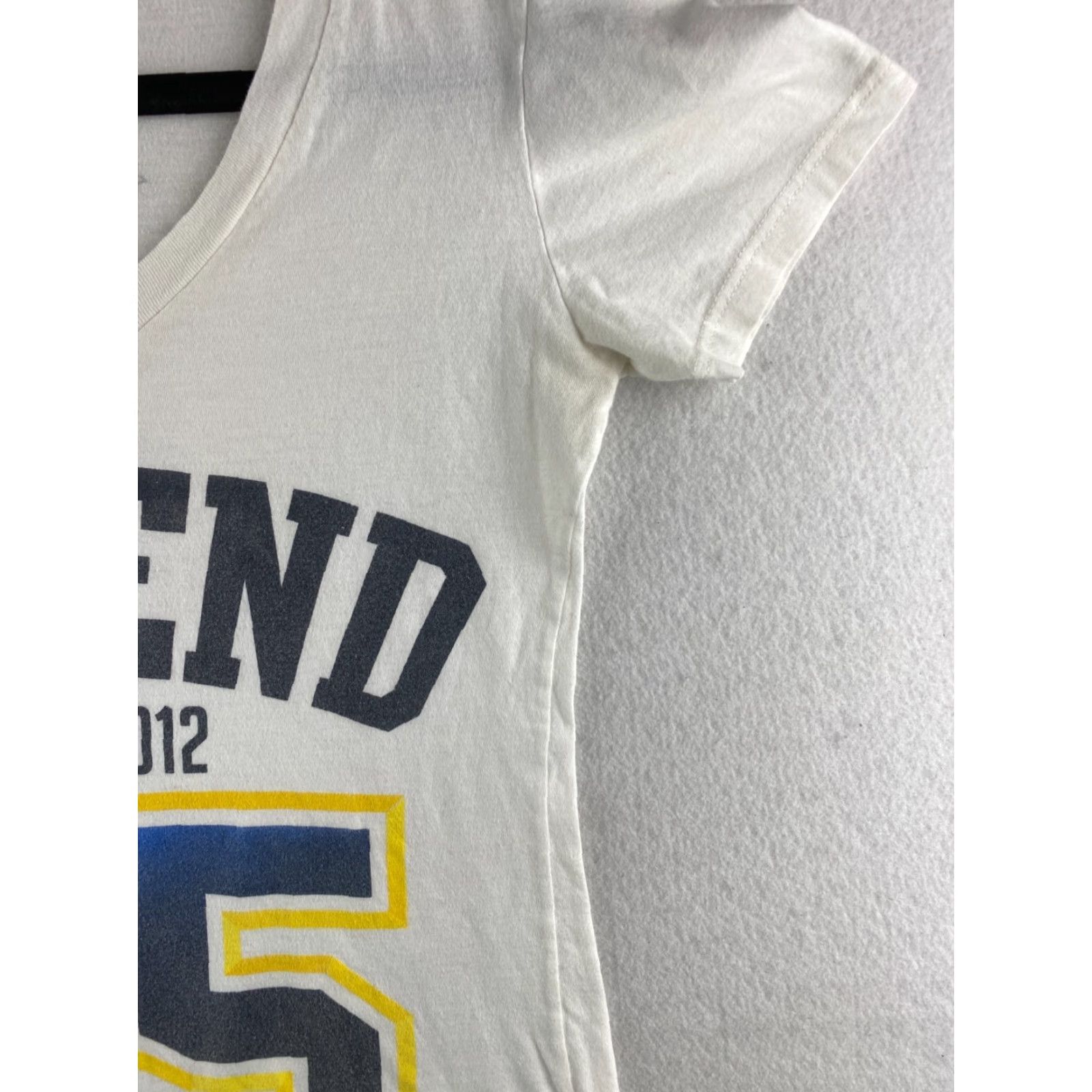 Roots Concrete Roots Shirt Womens L White V-Neck Cap Sleeve San Diego T-Shirt Graphic Size L / US 10 / IT 46 - 3 Thumbnail