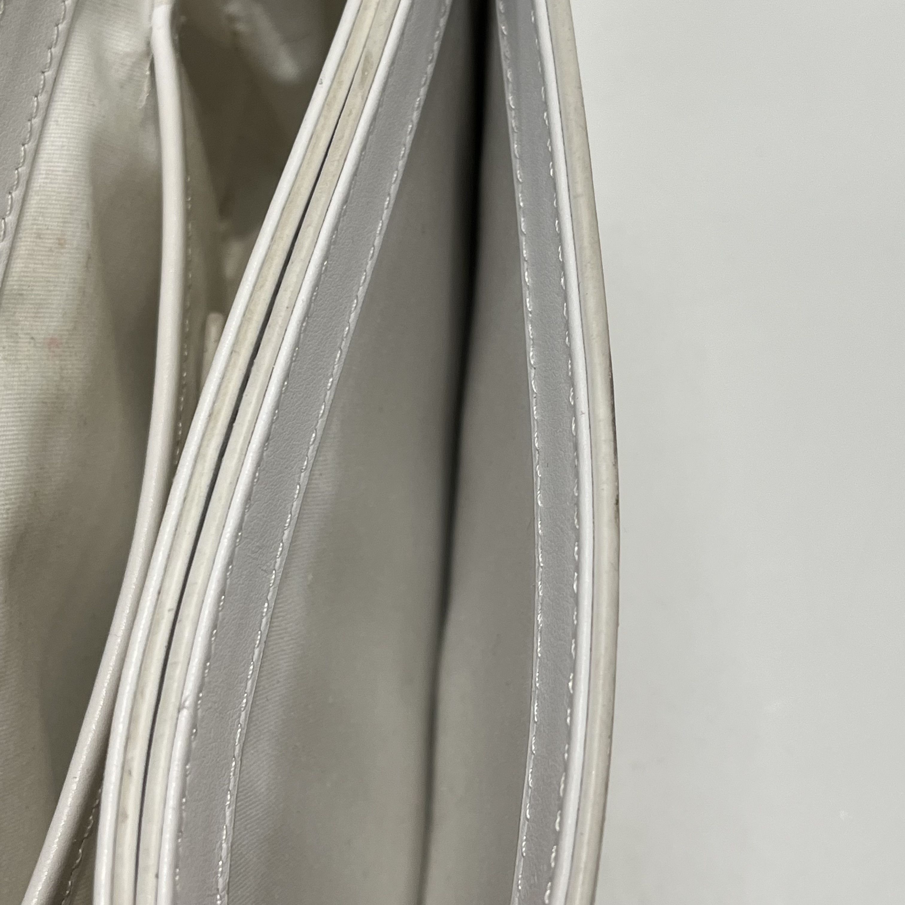 Diesel Diesel 1DR Leather Shoulder Bag White Size ONE SIZE - 11 Thumbnail