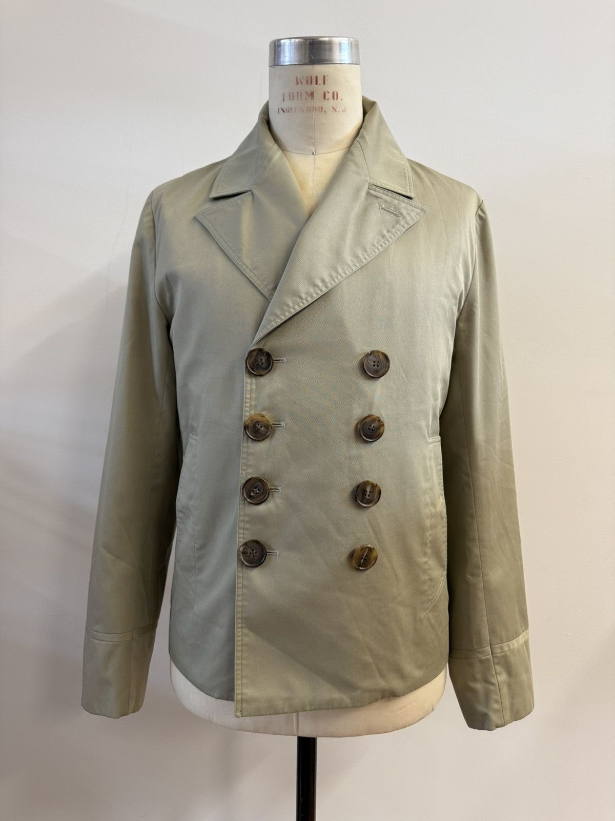 Dior Dior Homme by Hedi Slimane SS07 Double-Breasted Trench Coat Size US L / EU 52-54 / 3 - 1 Thumbnail