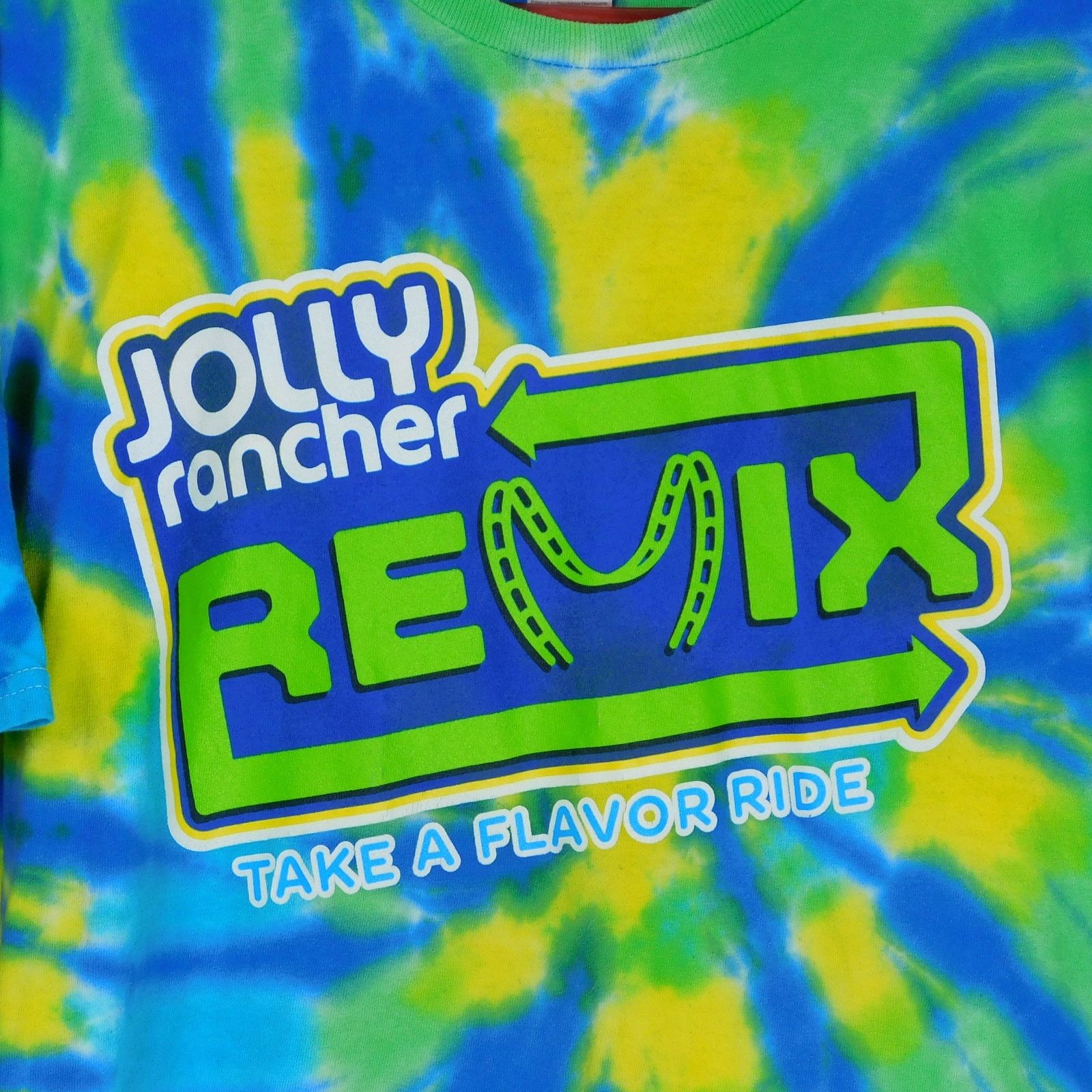 Hanes Jolly Rancher Remix T Shirt Size XL Tie Dye Candy Promo Size US XL / EU 56 / 4 - 4 Thumbnail