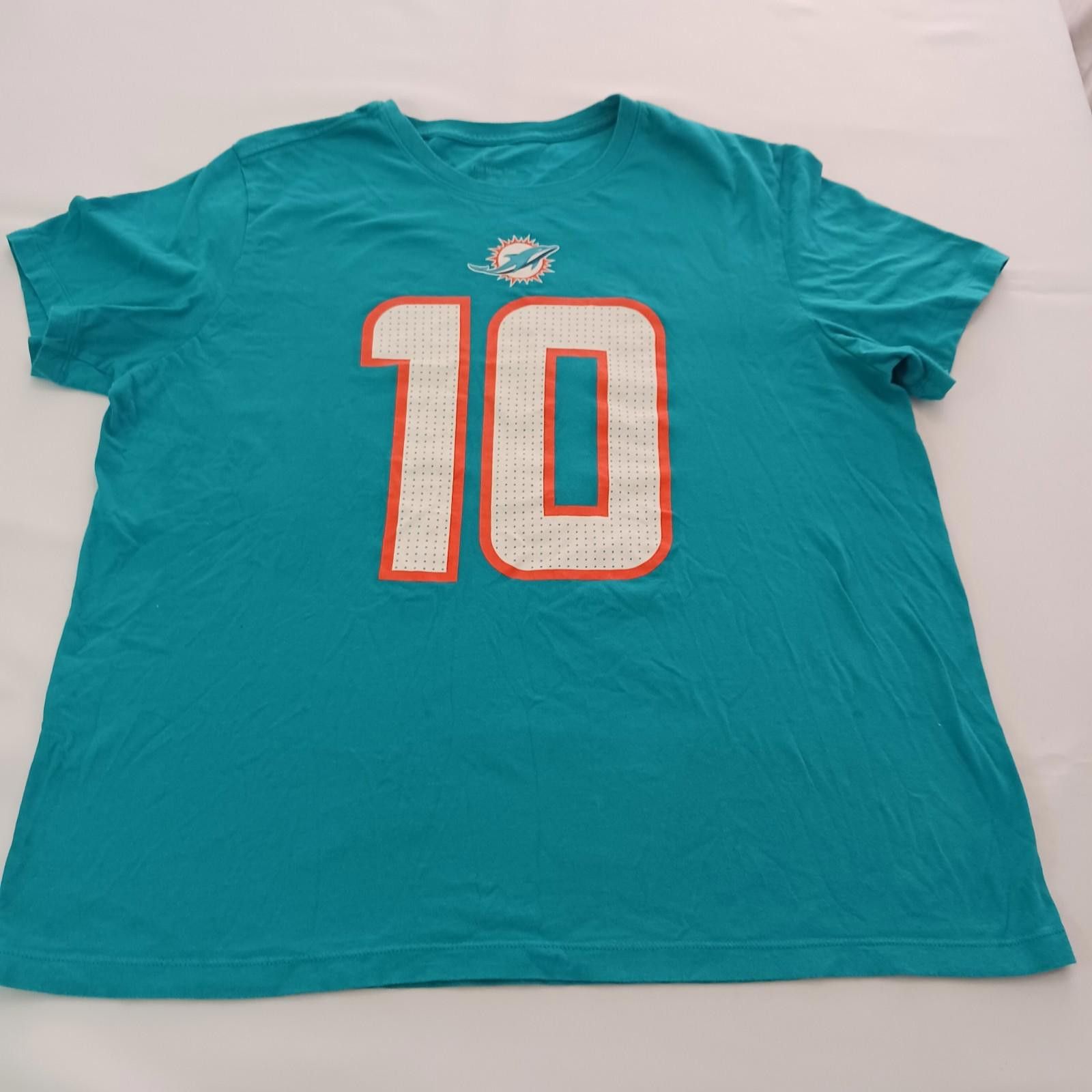 Nike Miami Dolphins T-Shirt Men's XL Green HILL # 17 The Nike Tee Size ONE SIZE - 9 Thumbnail