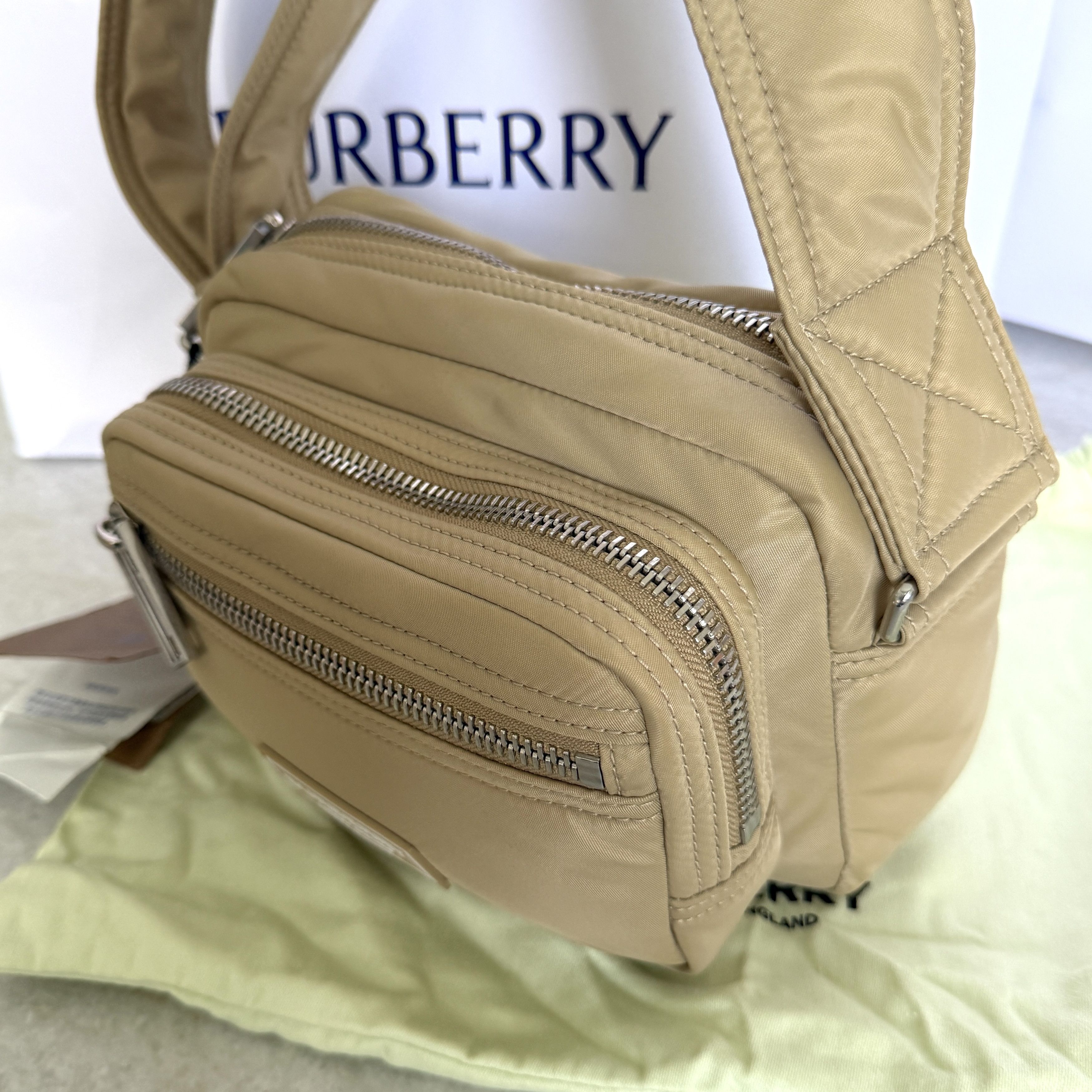 Burberry Burberry Warner Nylon Crossbody Bag 81044931 Camera Bag New Size ONE SIZE - 11 Thumbnail