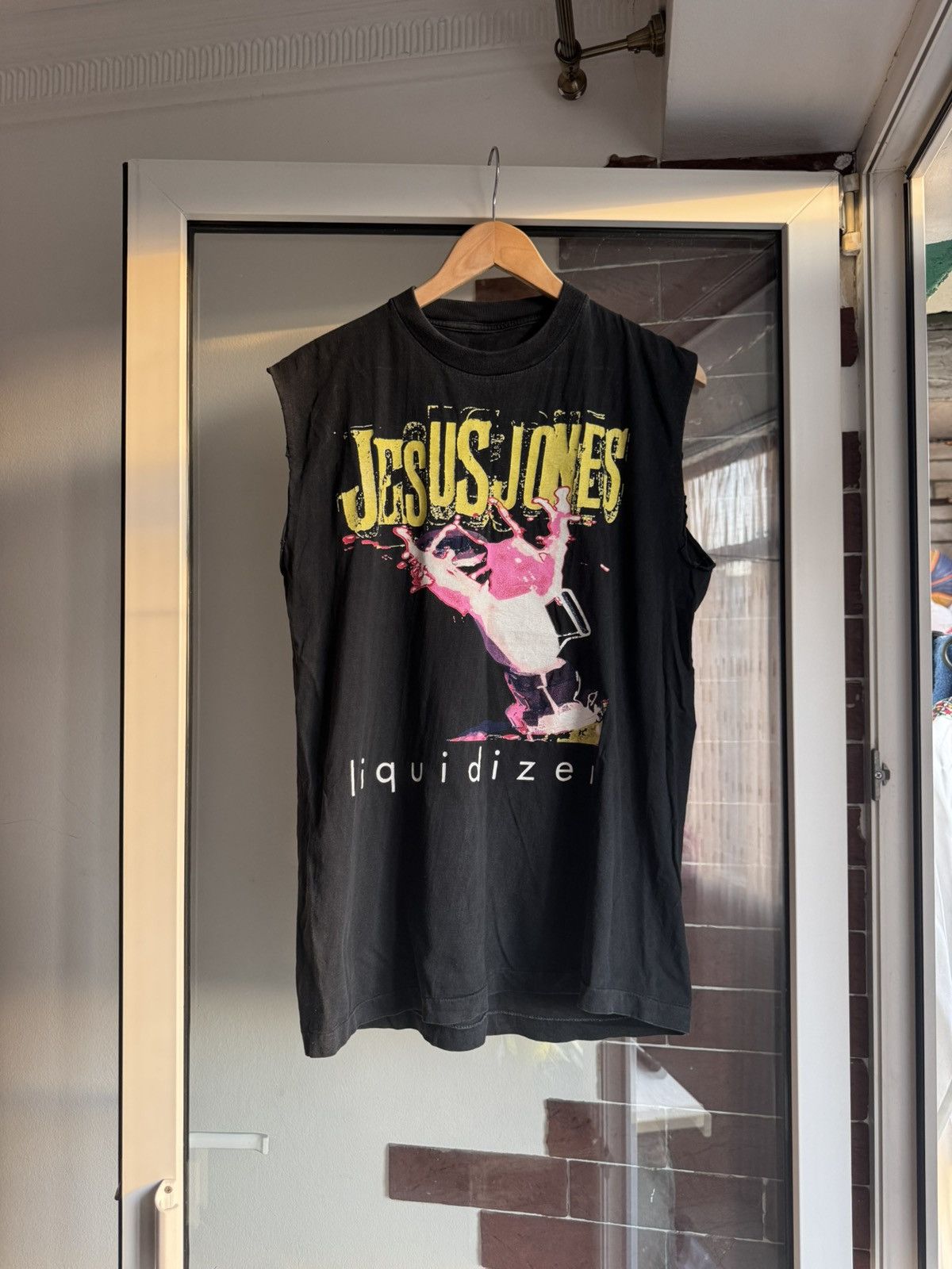 Band Tees Vintage Jesus Jones Liquidizer Tour 1989 Size US M / EU 48-50 / 2 - 3 Thumbnail