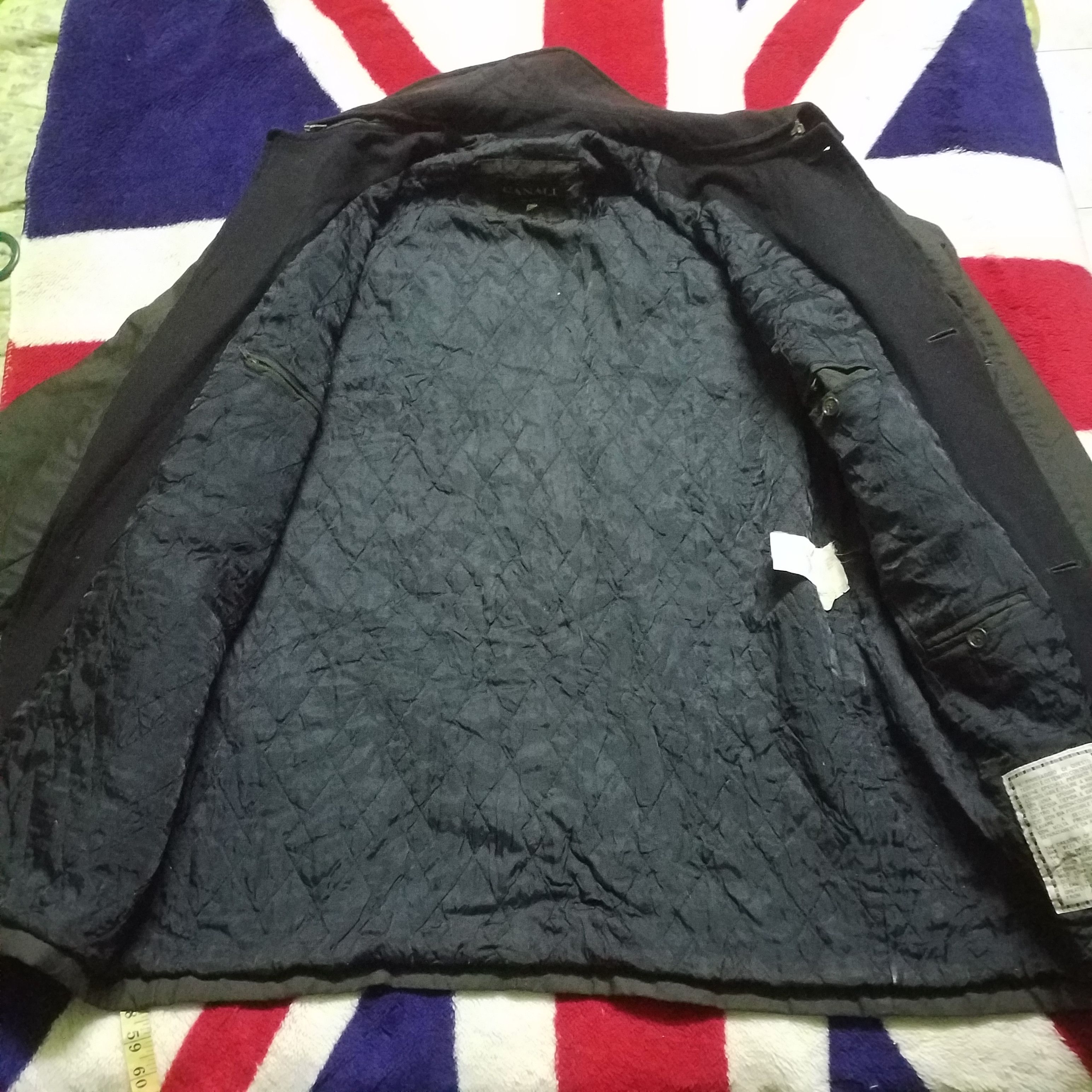 Canali ARMY GREEN CANALI RAIN REPELLENT RAMBO STYLE Size US XL / EU 56 / 4 - 3 Thumbnail