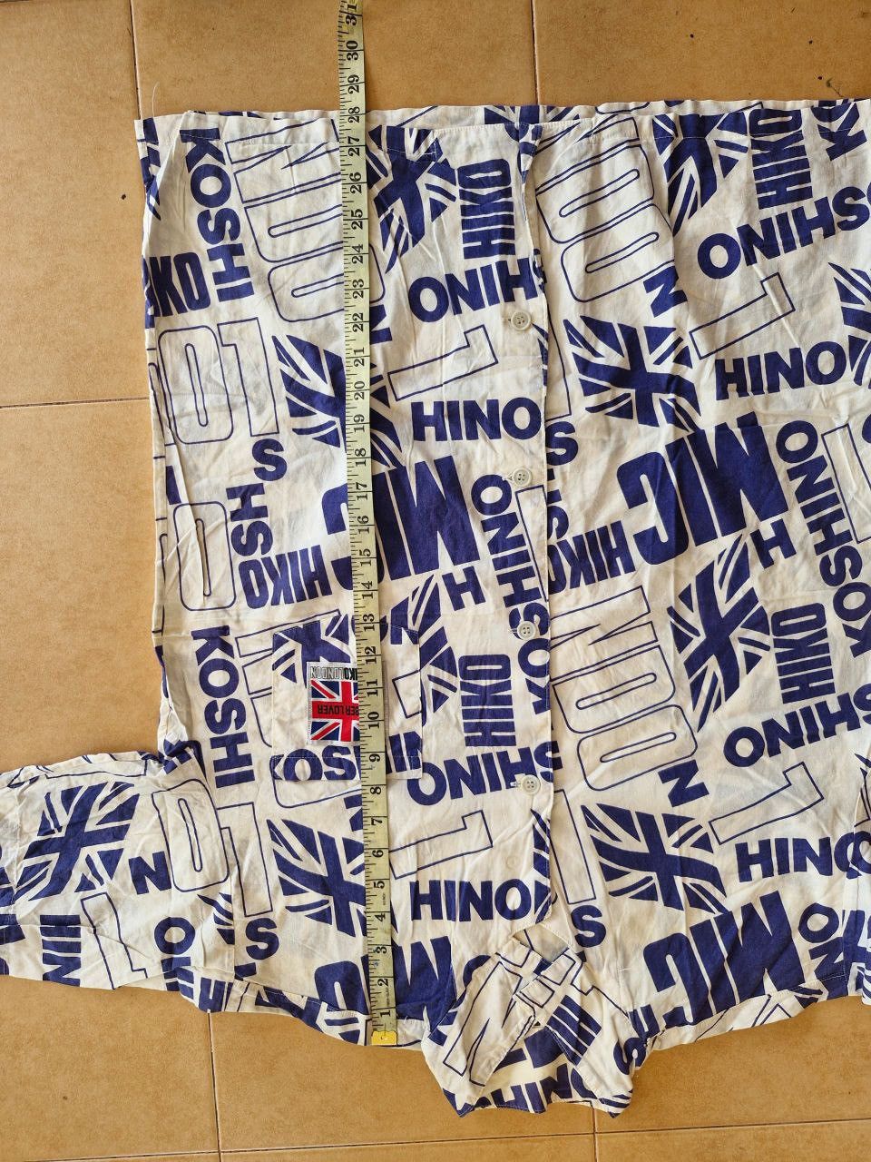 Michiko Koshino Michiko Koshino All-Over Print Button-Up Shirt Size US L / EU 52-54 / 3 - 9 Thumbnail