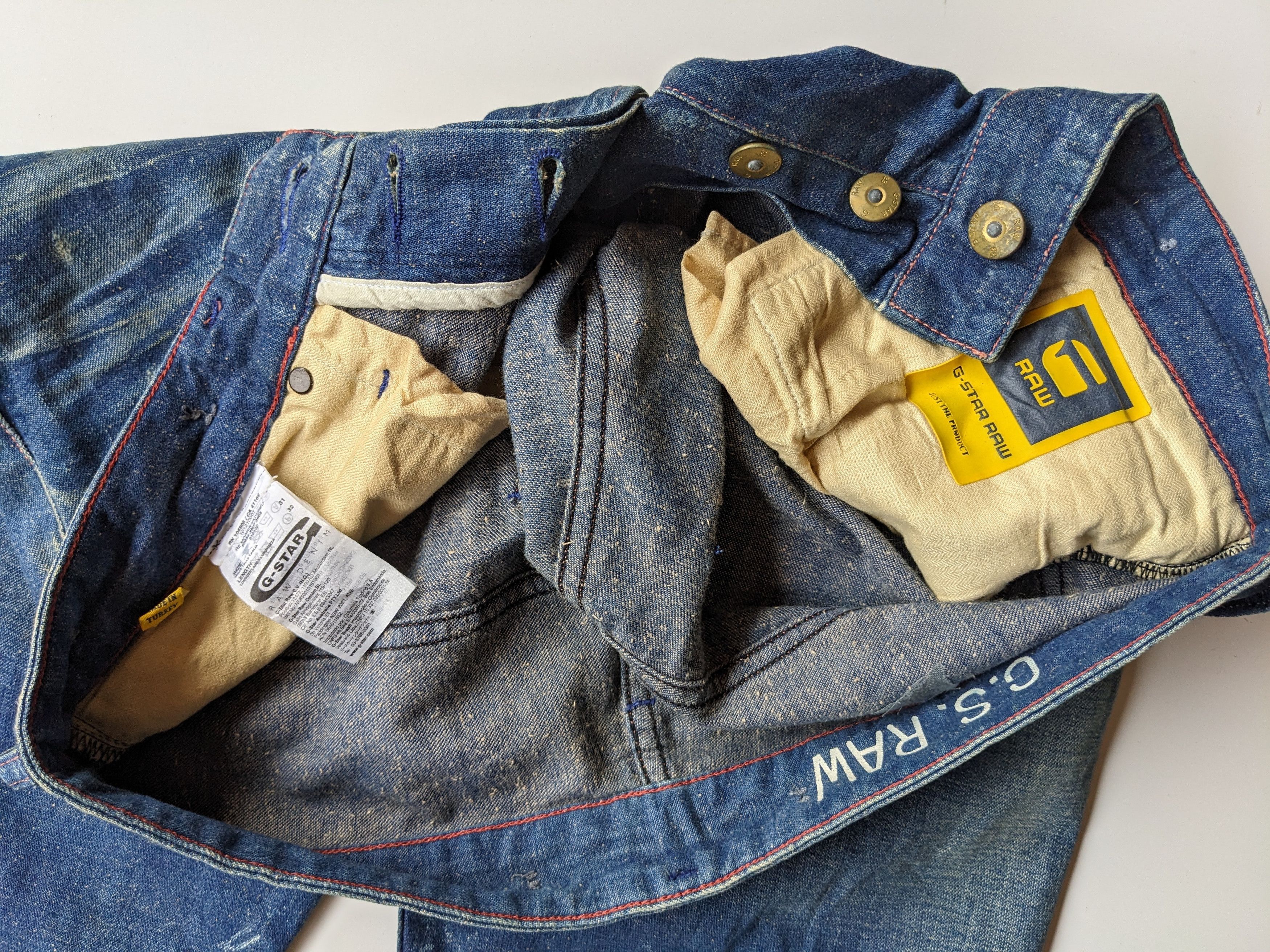 G-Star G Star Raw RE Morris Tapered jeans Size US 34 / EU 50 - 9 Thumbnail